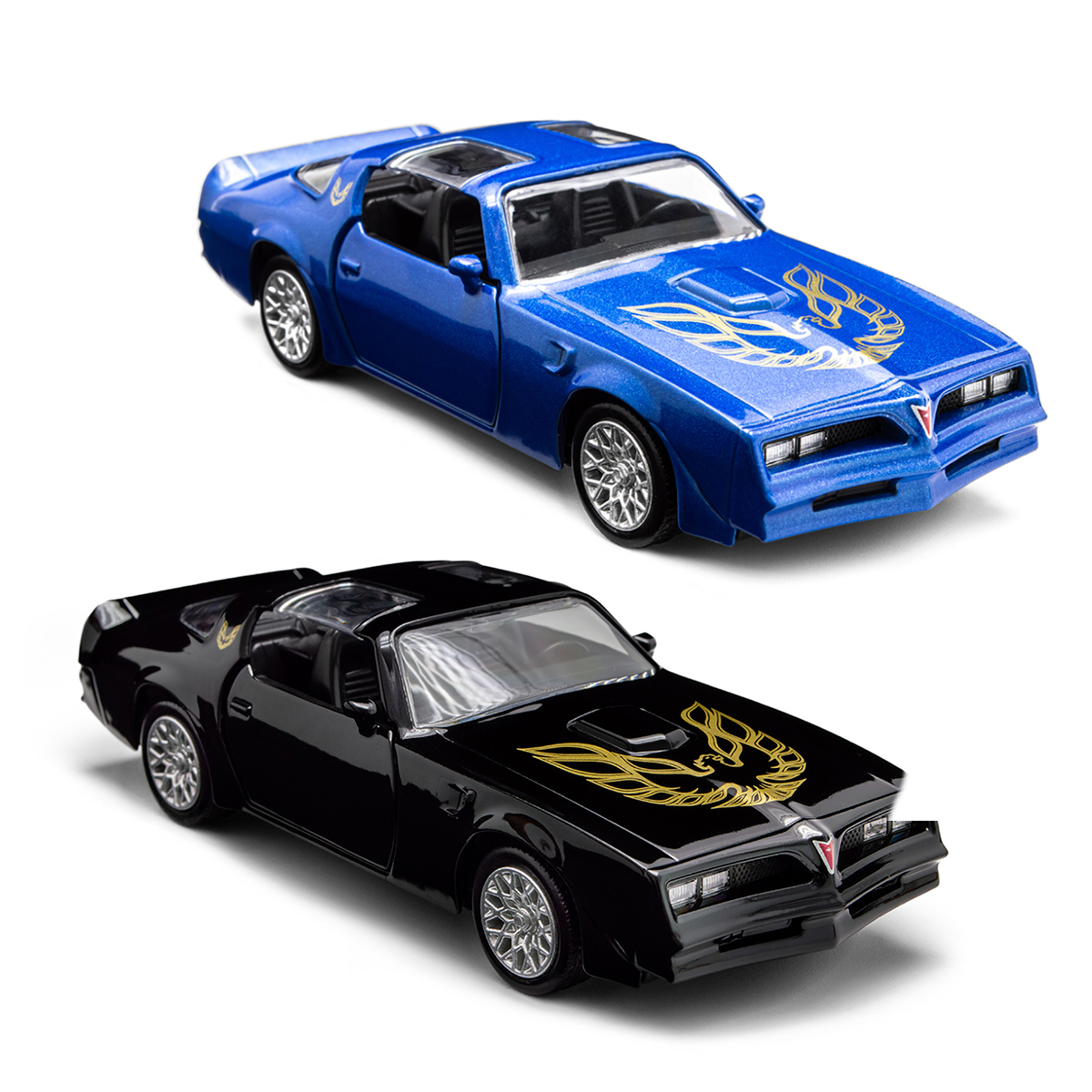 Автомодель TechnoDrive Pontiac Firebird 1978 металева 1:40 — превʼю 30