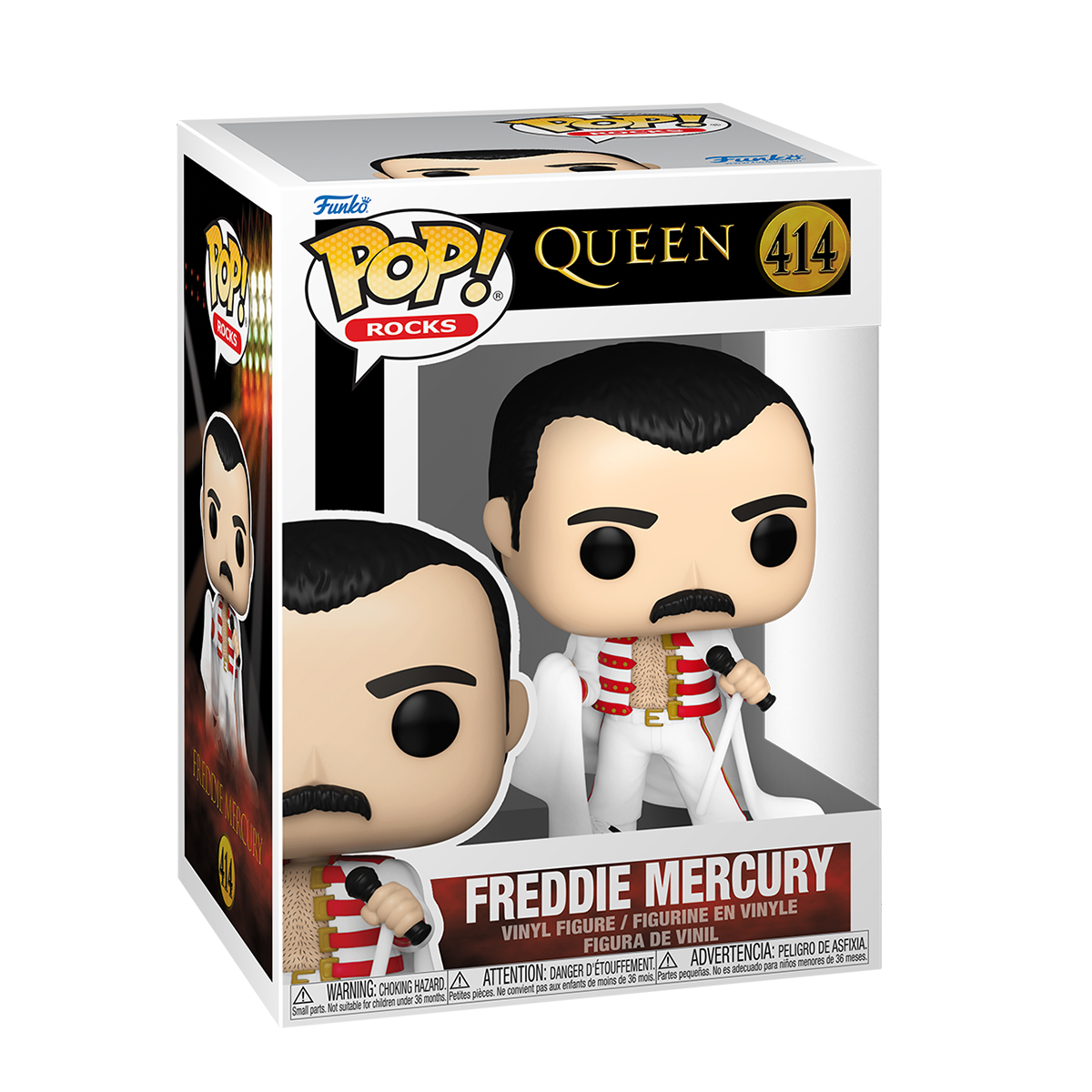 Колекційна фігурка Funko POP Queen - Freddie Mercury музична серія — превʼю 4