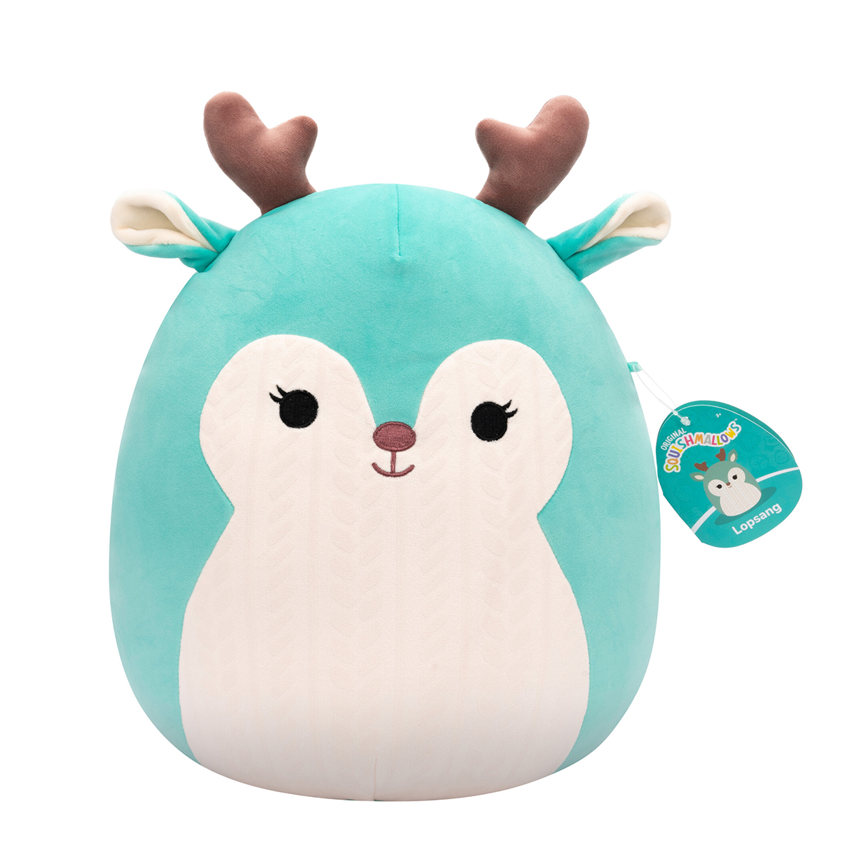 М'яка іграшка Squishmallows – Олень Лопсанг (Lopsang) – 30 см — превʼю 14