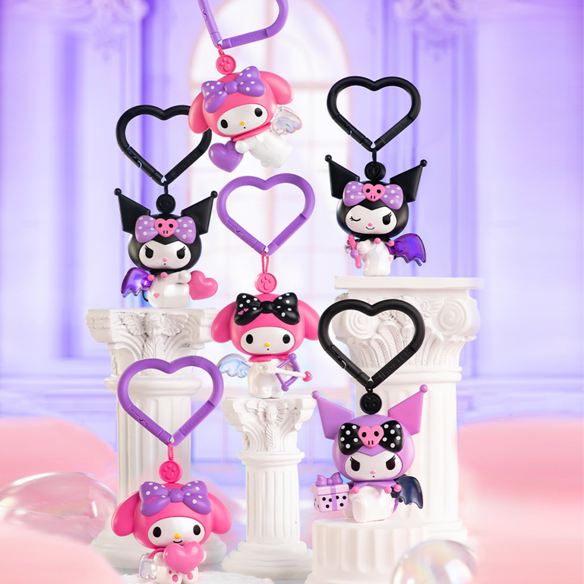 Механічна іграшка Sanrio Pop Top – Kuromi & My Melody – 8 см — превʼю 12
