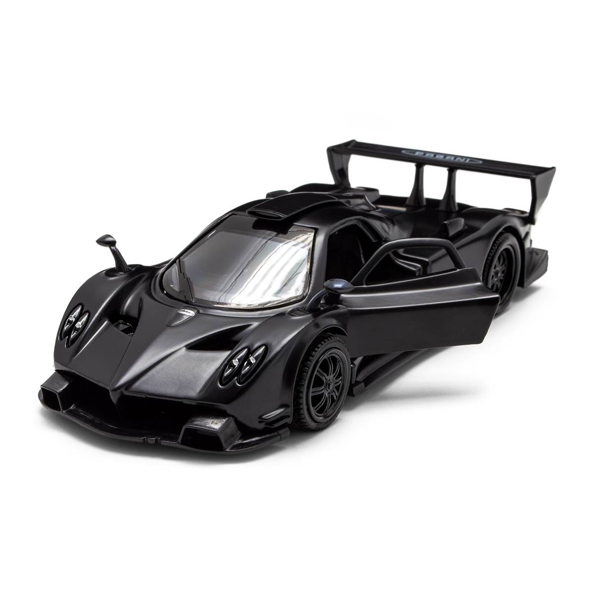 Автомодель Pagani Zonda R TechnoDrive металева 1:39 Чорна — превʼю 15