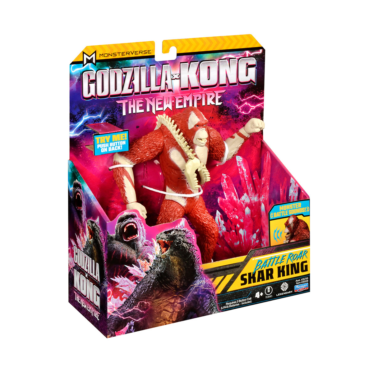 Фігурка Godzilla x Kong Скар Кінг зі звуком — превʼю 13