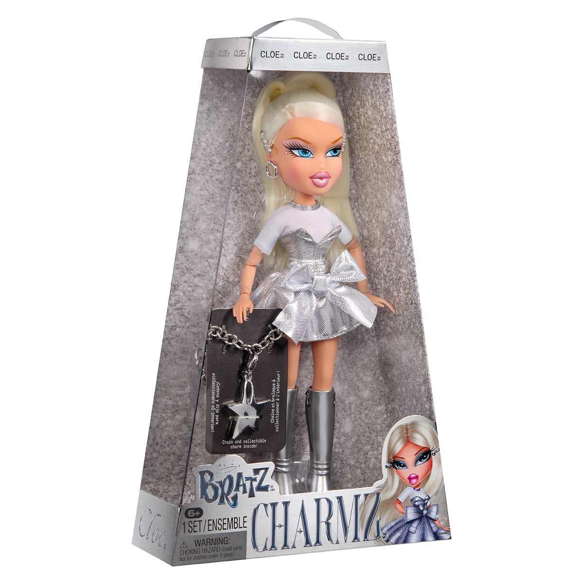 Ігровий набір з лялькою Charmz Хлоя Bratz 25-річчя 25 см Світло-бежевий — превʼю 12