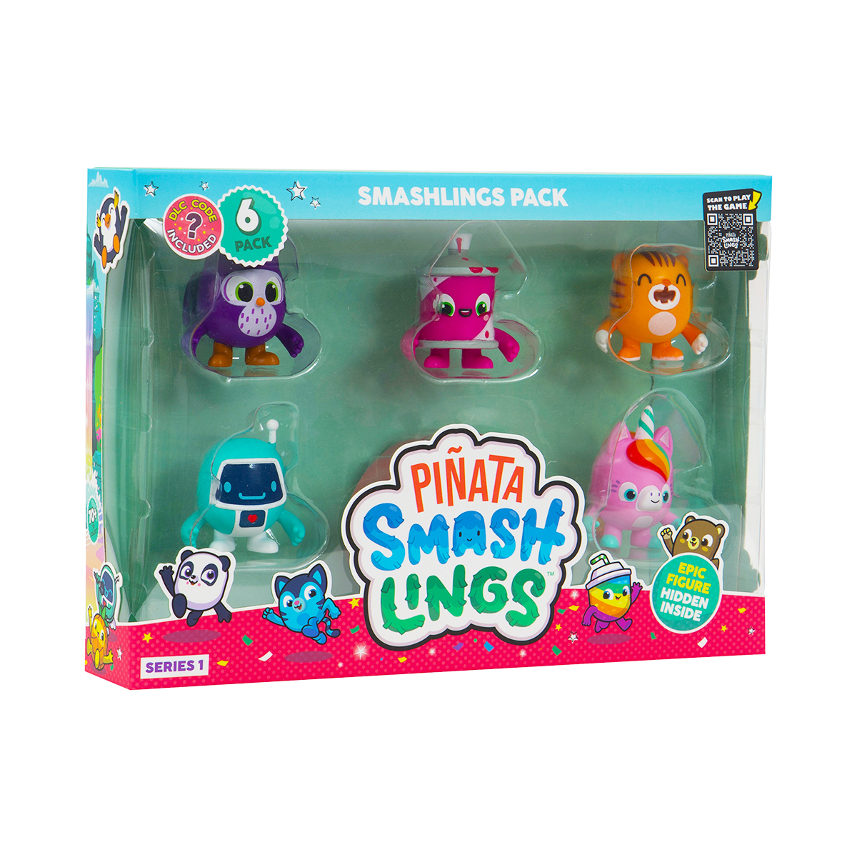 Набір фігурок Pinata Smashlings з 6 героїв — превʼю 6