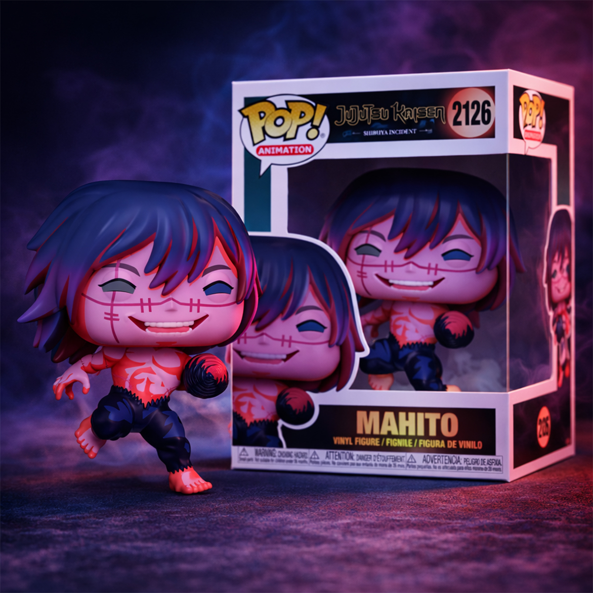 Колекційна ігрова фігурка Funko POP Jujutsu Kaisen Mahito - Махіто Аніме — превʼю 6