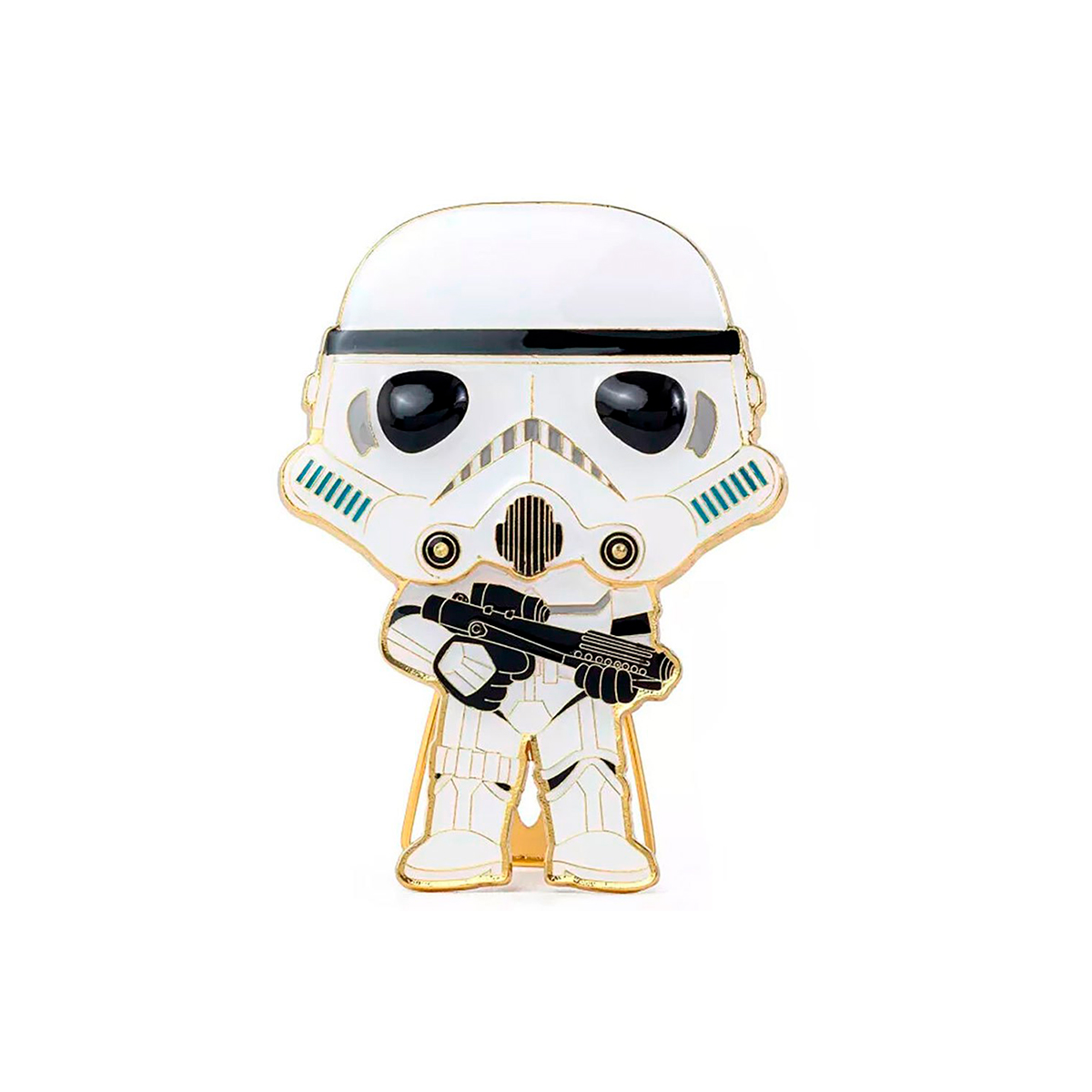Колекційний пін Star Wars Stormtrooper - Funko Pop серія Зоряні війни Білий — превʼю 5