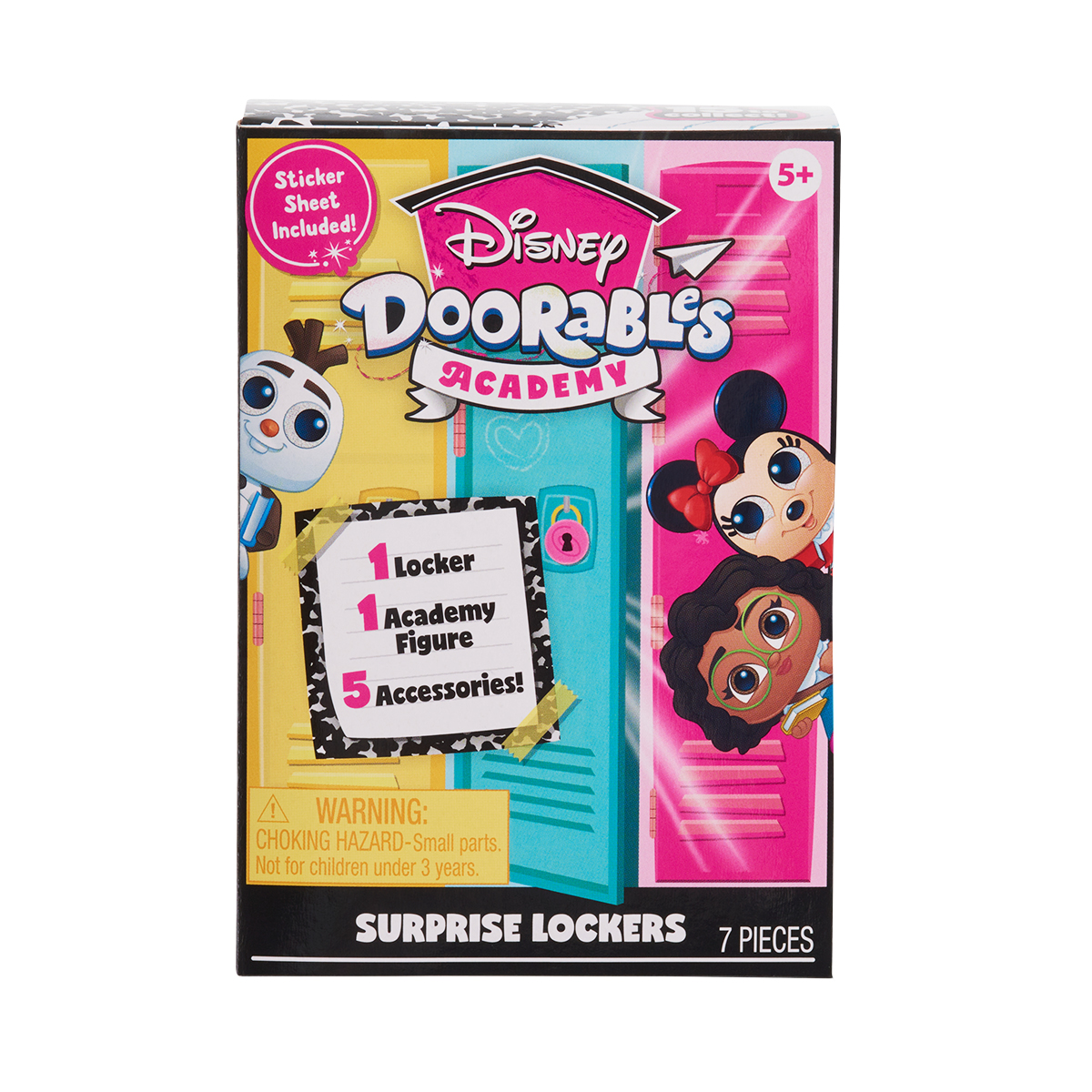 Ігровий набір Disney Doorables Шафка з сюрпризом фігурка 3 см Кольоровий — превʼю 7