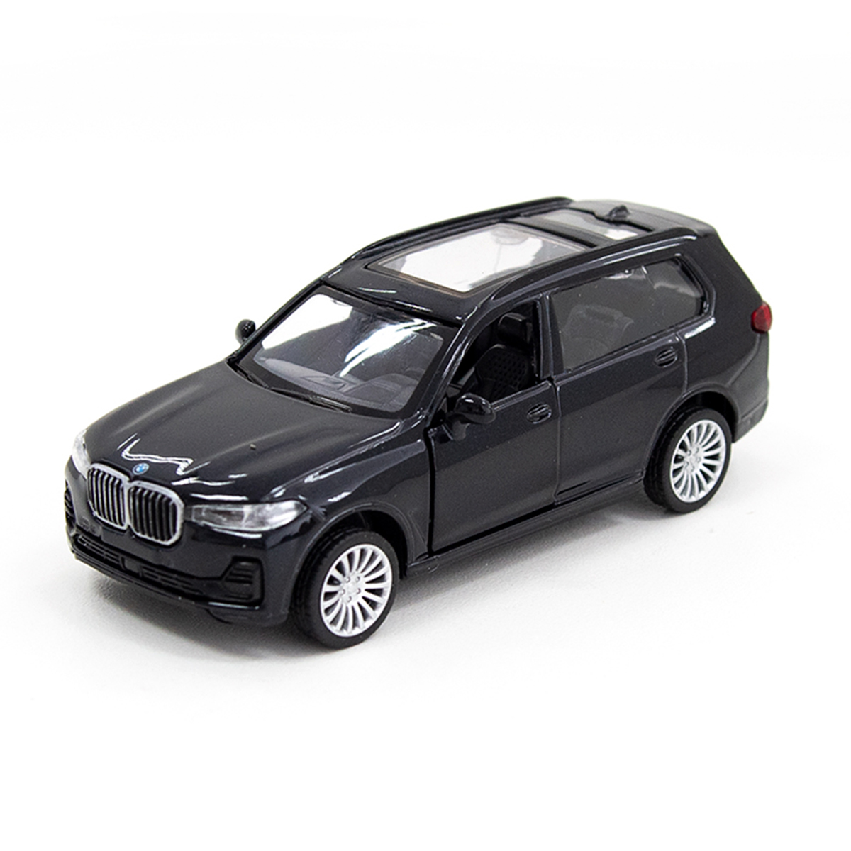 Автомодель BMW X7 Techno Drive металева Чорна — превʼю 13