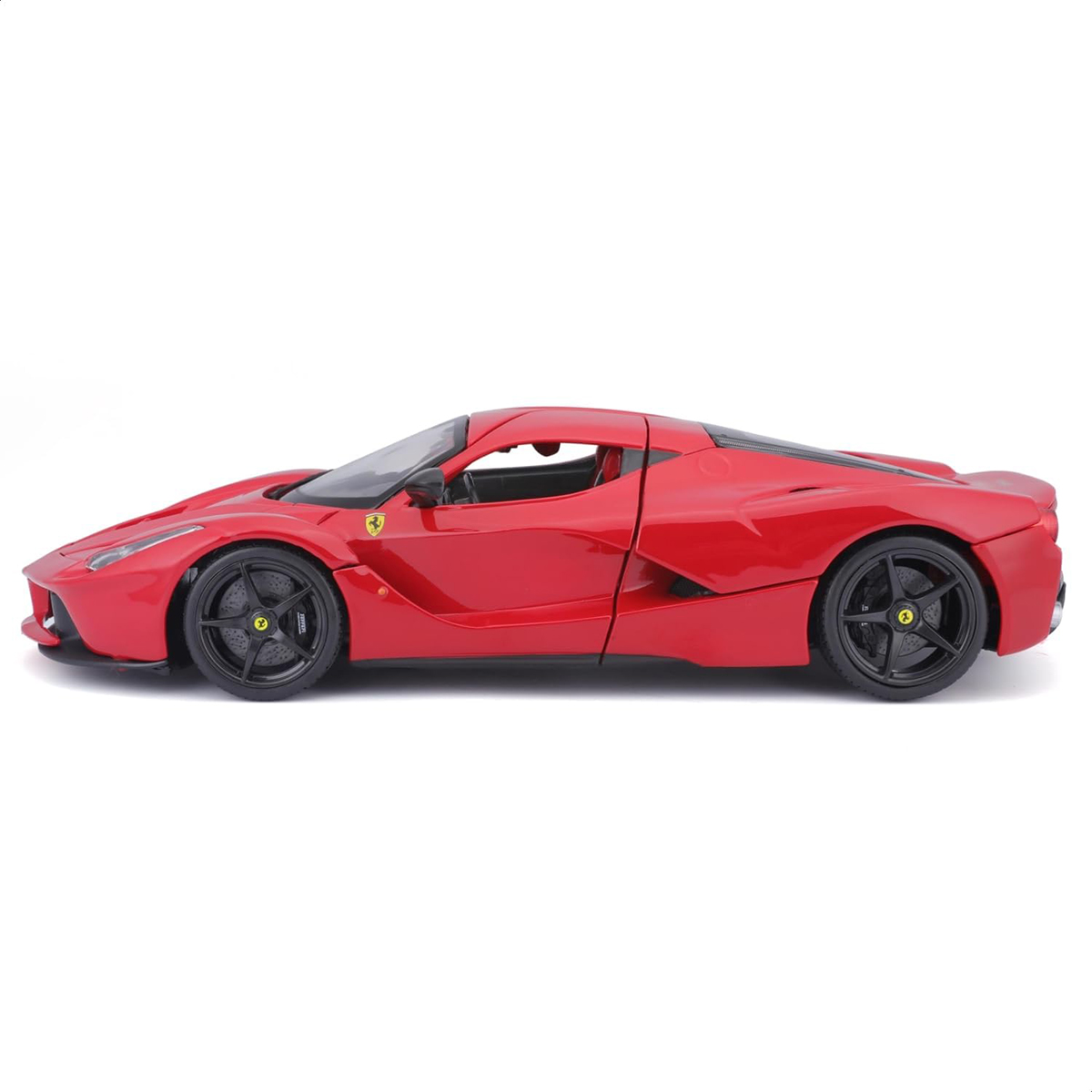 Колекційна автомодель Bburago LaFerrari 1:18 червона з металевим корпусом — превʼю 8