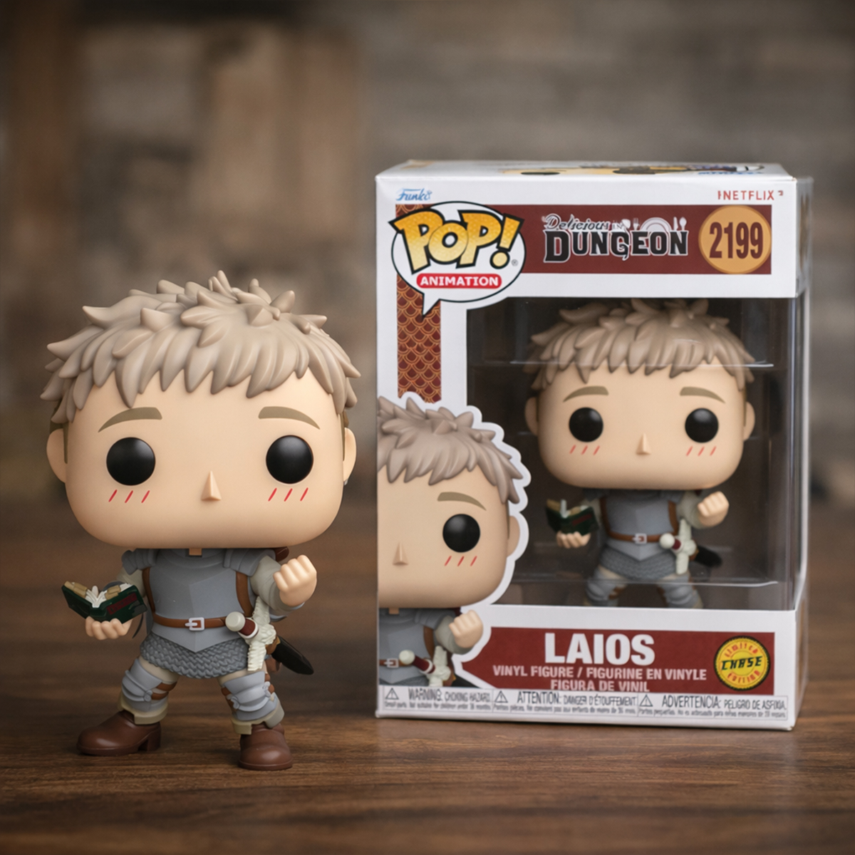 Ігрова фігурка Funko POP! серії Підземелля смакоти - Лайос Торден (W/CH) — превʼю 8