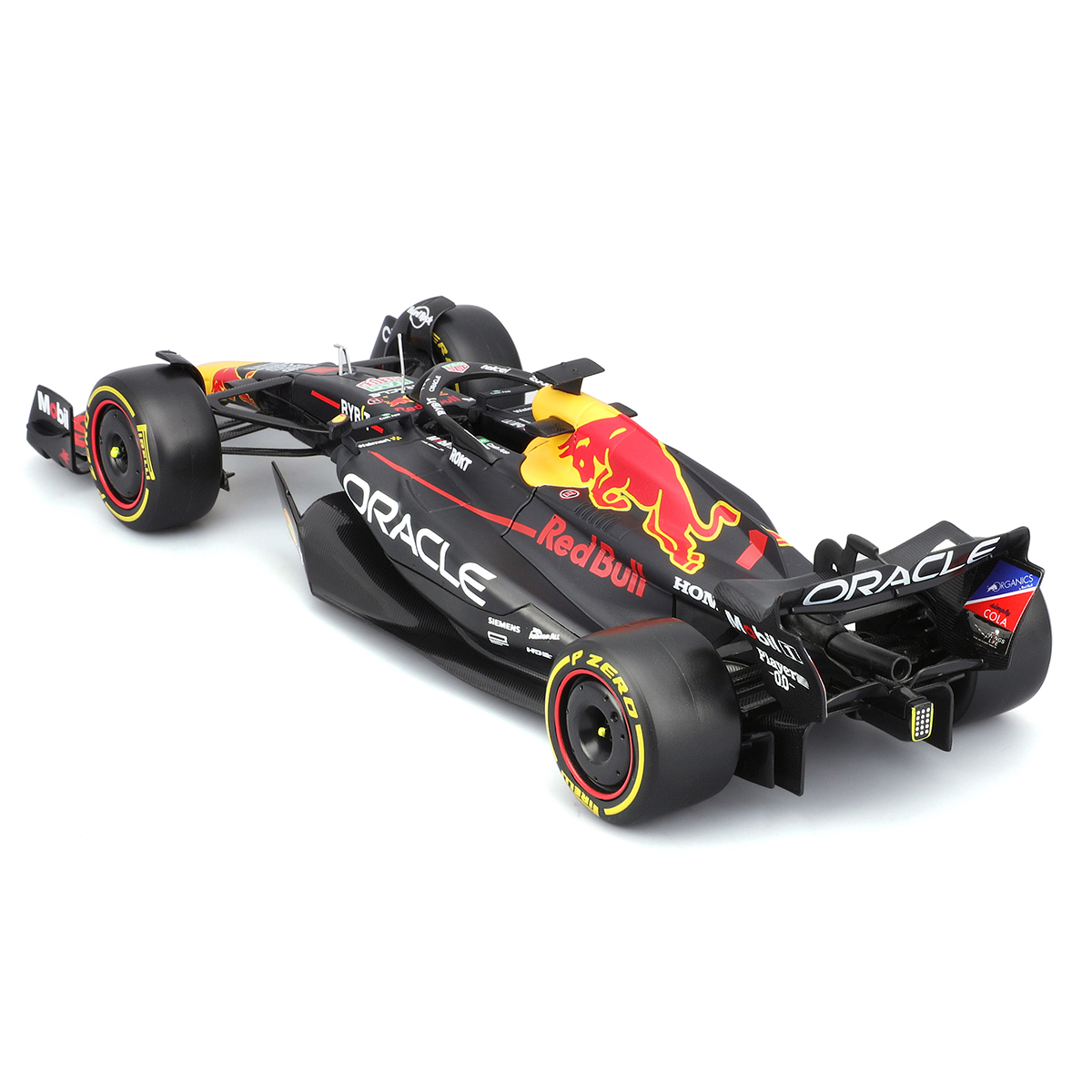 Автомодель Bburago Red Bull Racing RB19 з фігуркою 1:24 Чорна — превʼю 20