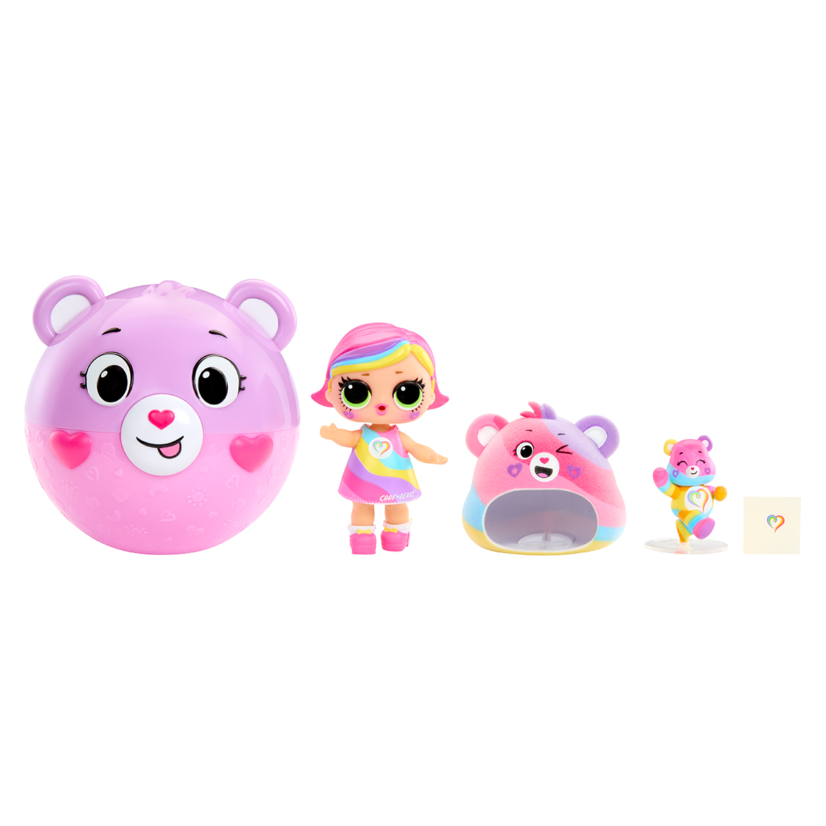 Лялька LOL Surprise Loves Care Bears з сюрпризами 7 в 1 — превʼю 10