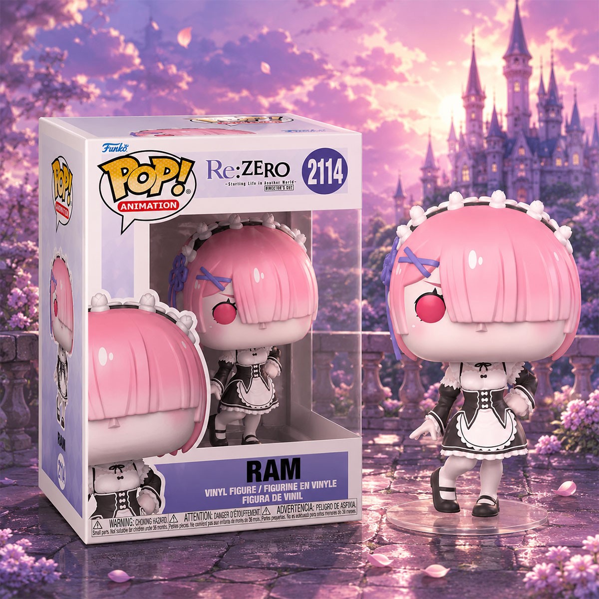 Фігурка Рам (Ram) — Funko Pop — Re:ZERO Starting Life in Another World — превʼю 6