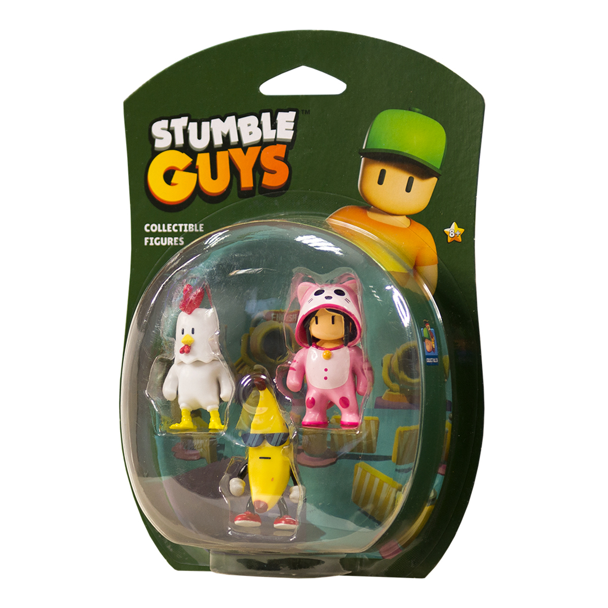 Набір фігурок Stumble Guys 3 шт Курча Банан Мяумер — превʼю 4