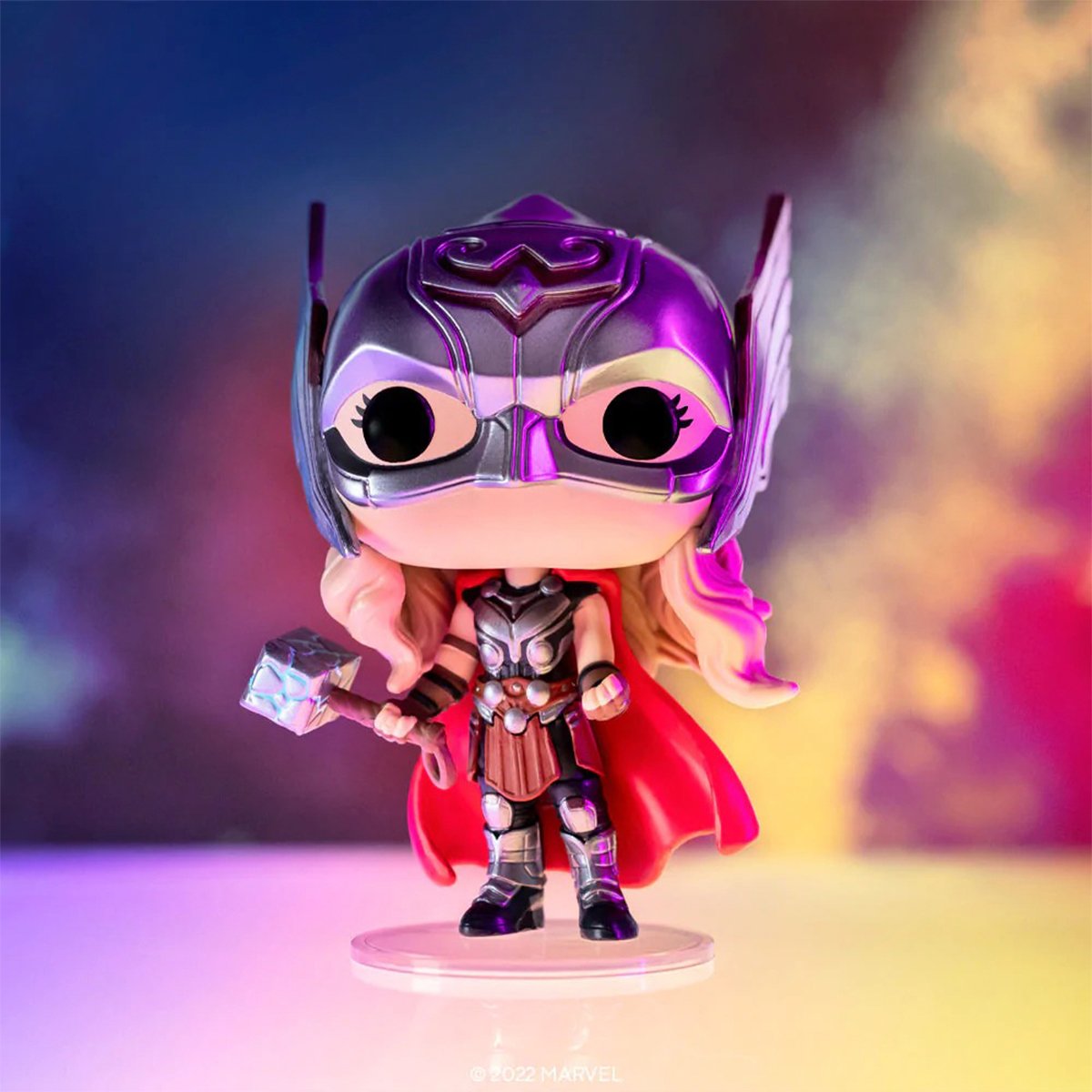 Колекційна ігрова фігурка Funko Pop Marvel Mighty Thor - Тор Любов і Грім — превʼю 7