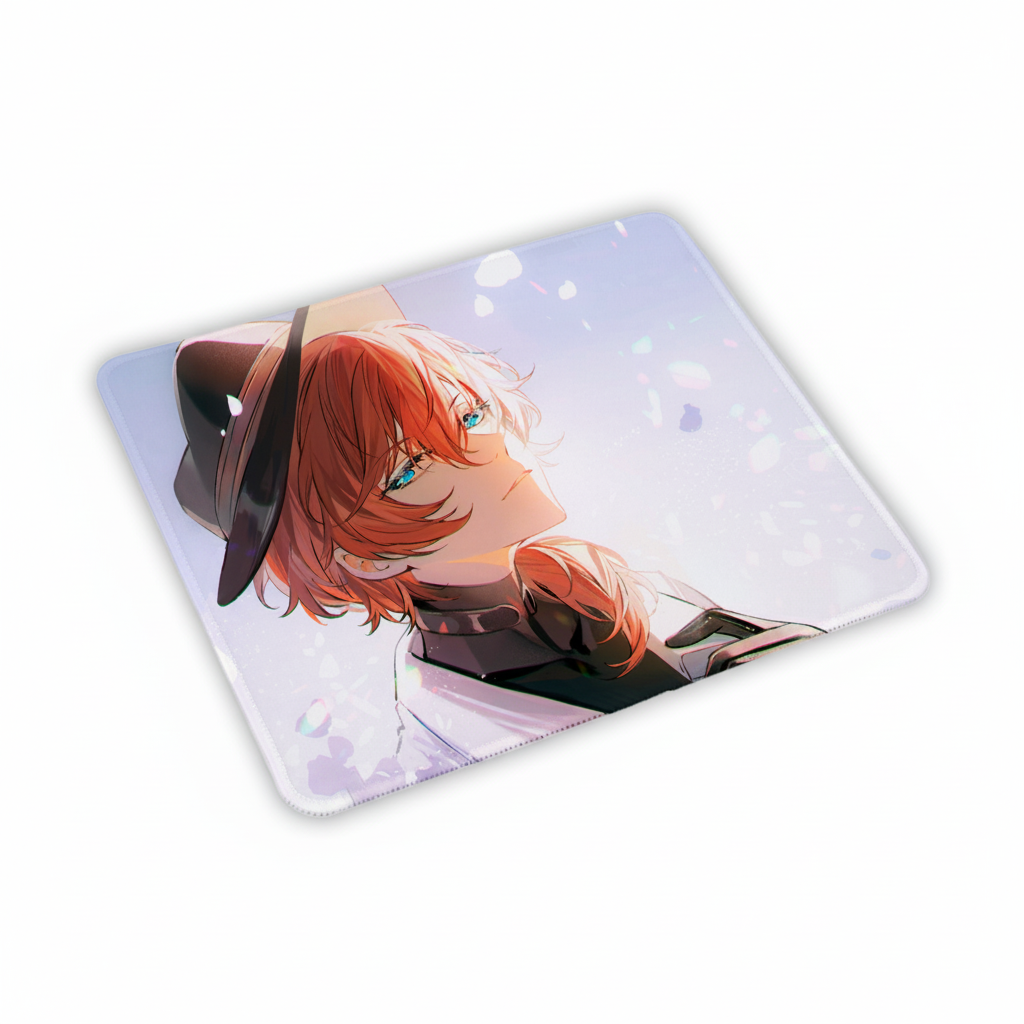 Килимок для миші Бродячі пси літературні генії Bungou Stray Dogs Чуя Накахара 26*21 см 9731536-03-215 — превʼю 2
