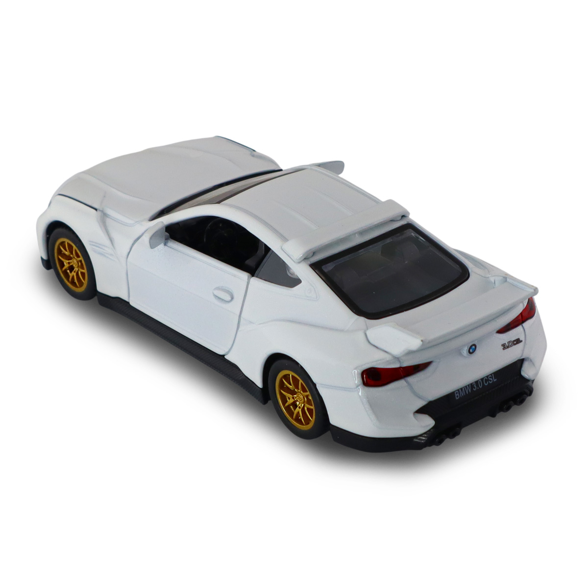 Автомодель Techno Drive BMW 3.0 CSL металева 1:42 Біла — превʼю 24