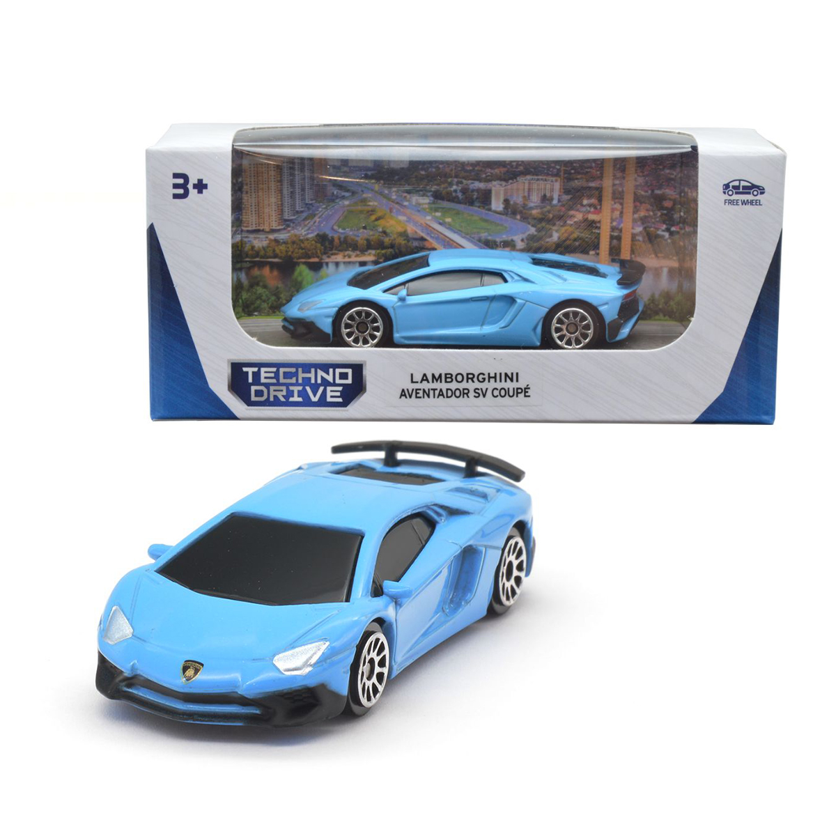 Колекційна машинка TechnoDrive масштаб 1:64 металева — превʼю 20