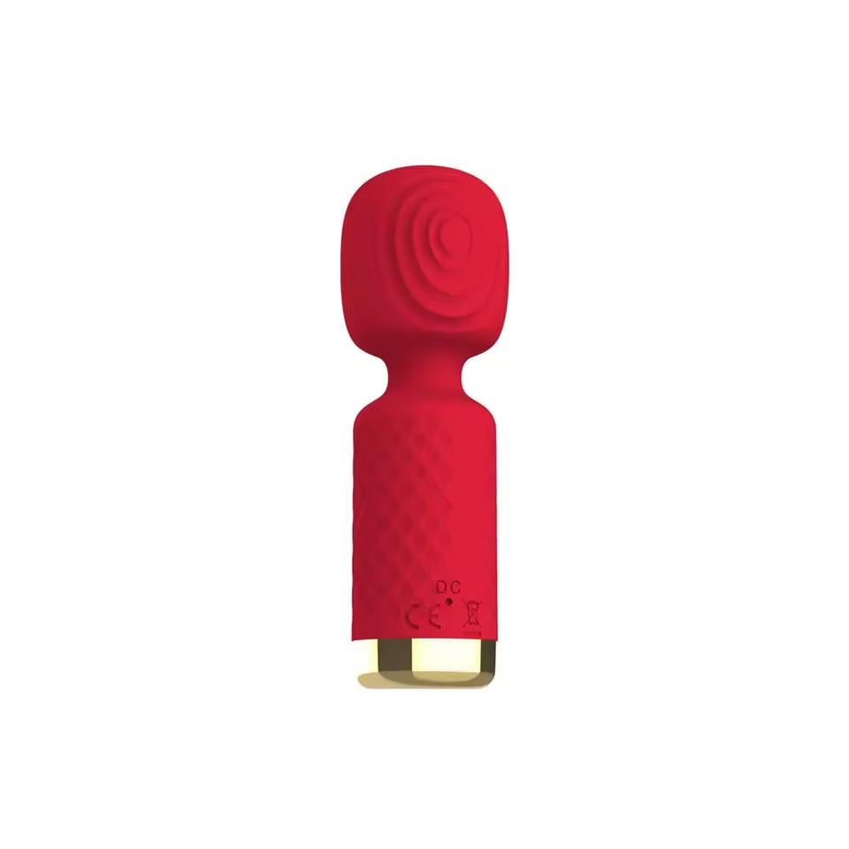 Вібратор мікрофон кліторальний червоний 10 режимів з USB для жінок