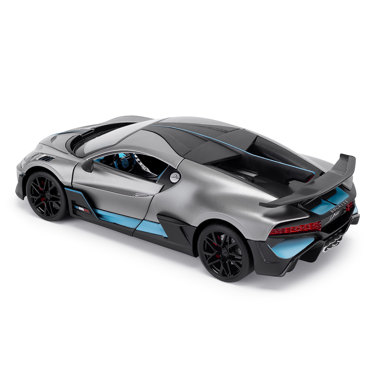 Автомодель Techno Drive Bugatti Divo металева 1:18 Сіра — превʼю 26