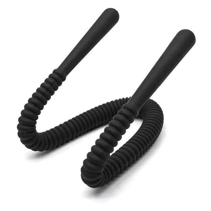 Вагінальний розширювач-стимулятор точки G "Intimate Spreader" - 32*05-1 см - Чорний