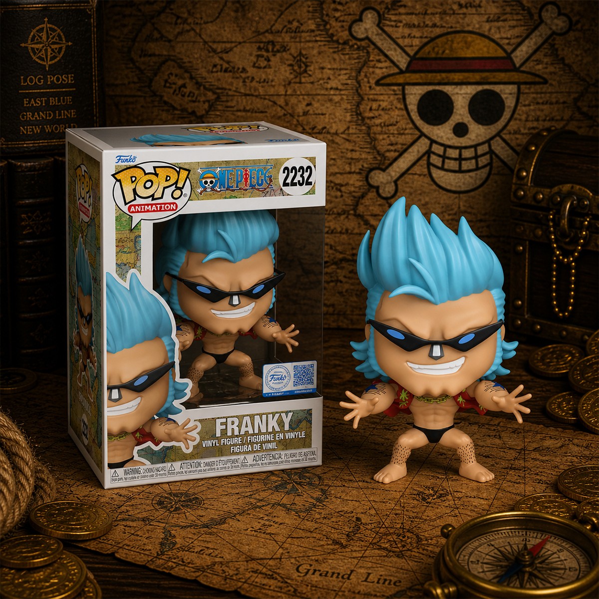 Фігурка Френкі (Frankie) — Funko Pop — One Piece — превʼю 6