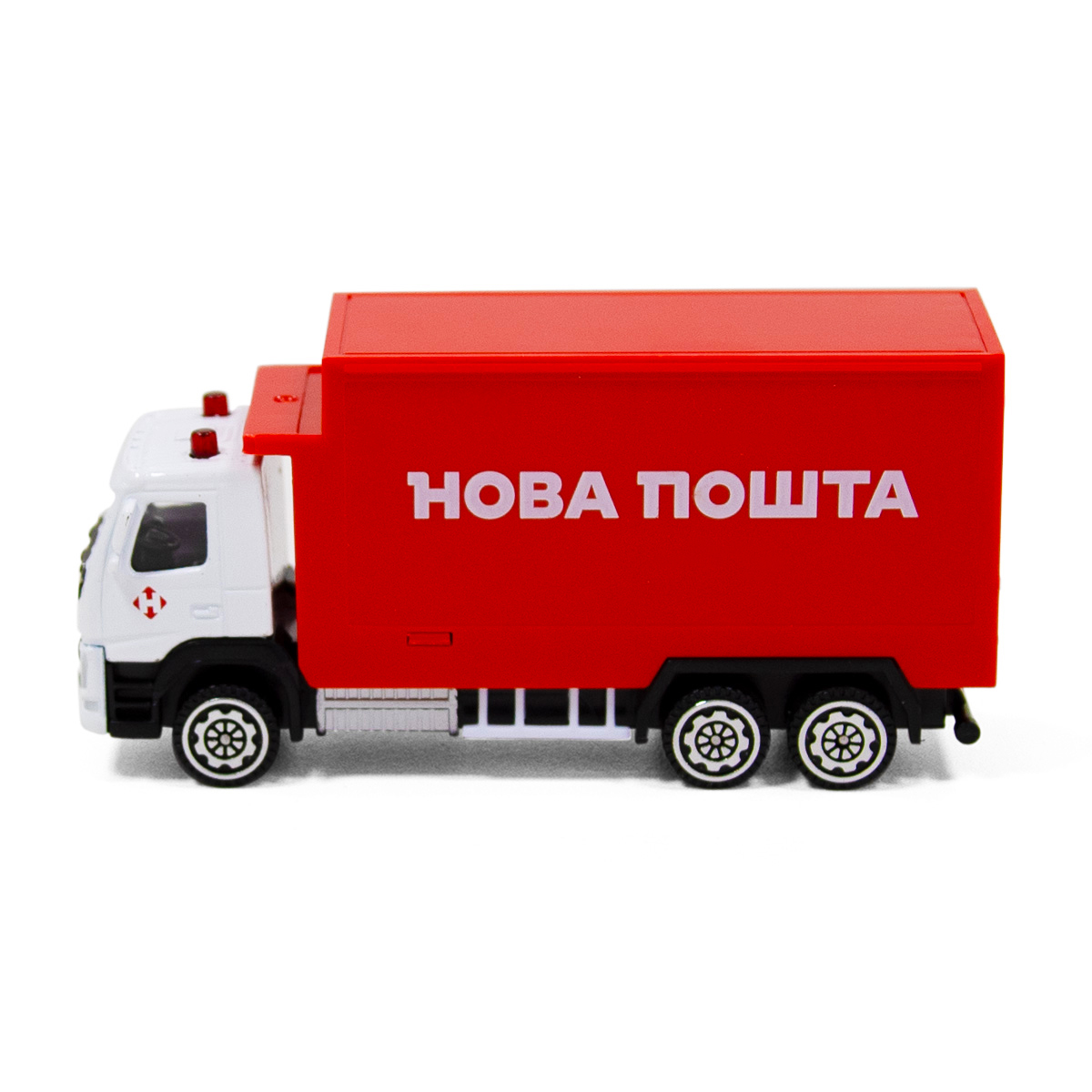 Автомодель Volvo Нова пошта металева 11 см — превʼю 4