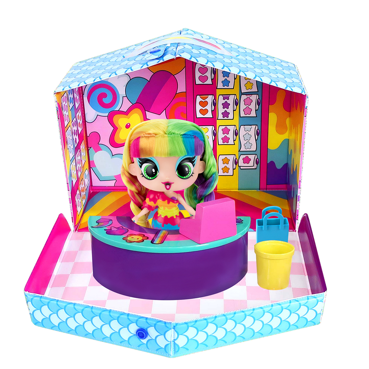 Ігровий набір з лялькою Дизайнерський магазин наліпок MGA Entertainment Decora — превʼю 11