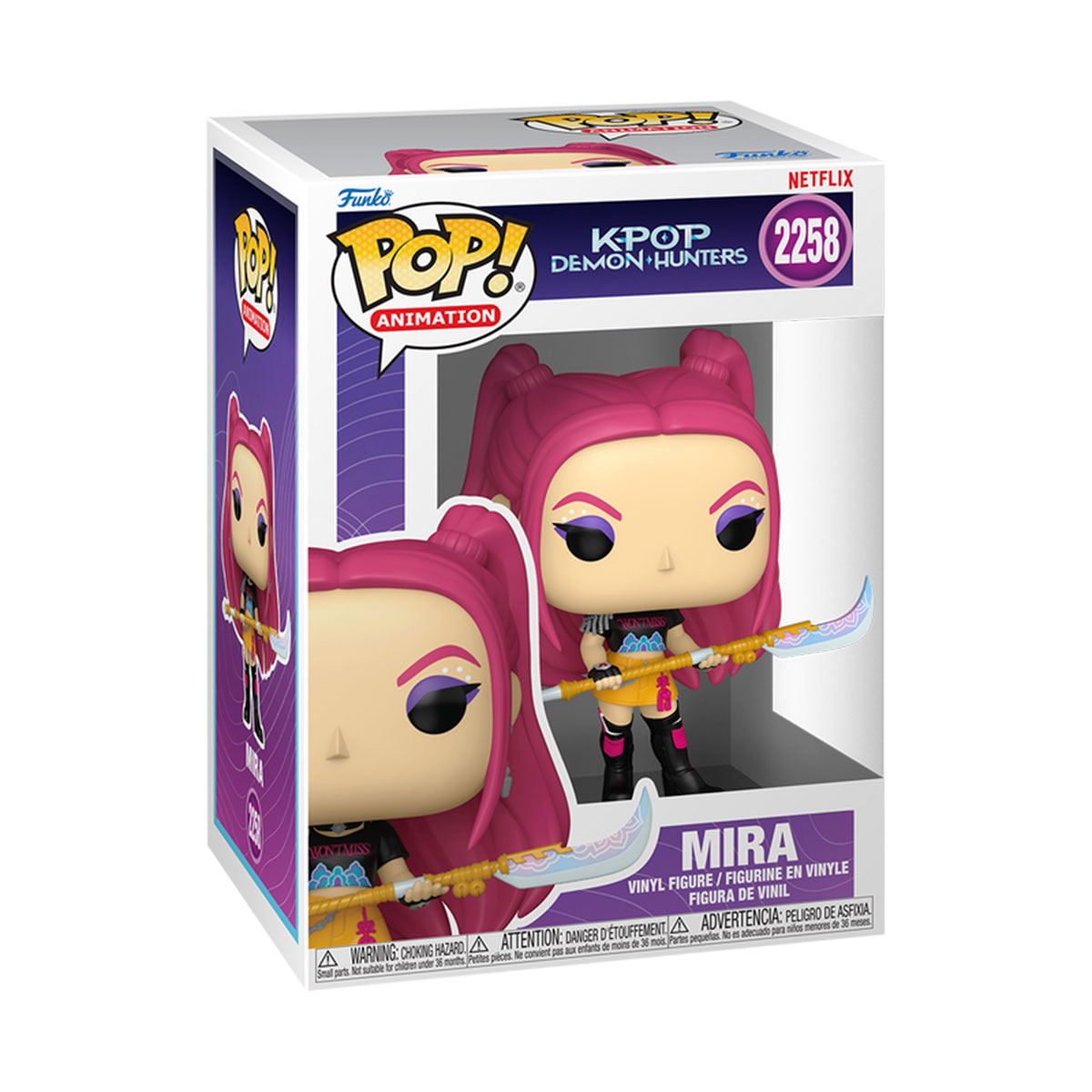 Колекційна ігрова фігурка Funko POP K-Pop Demon Hunters - Mira Різнокольорова — превʼю 3