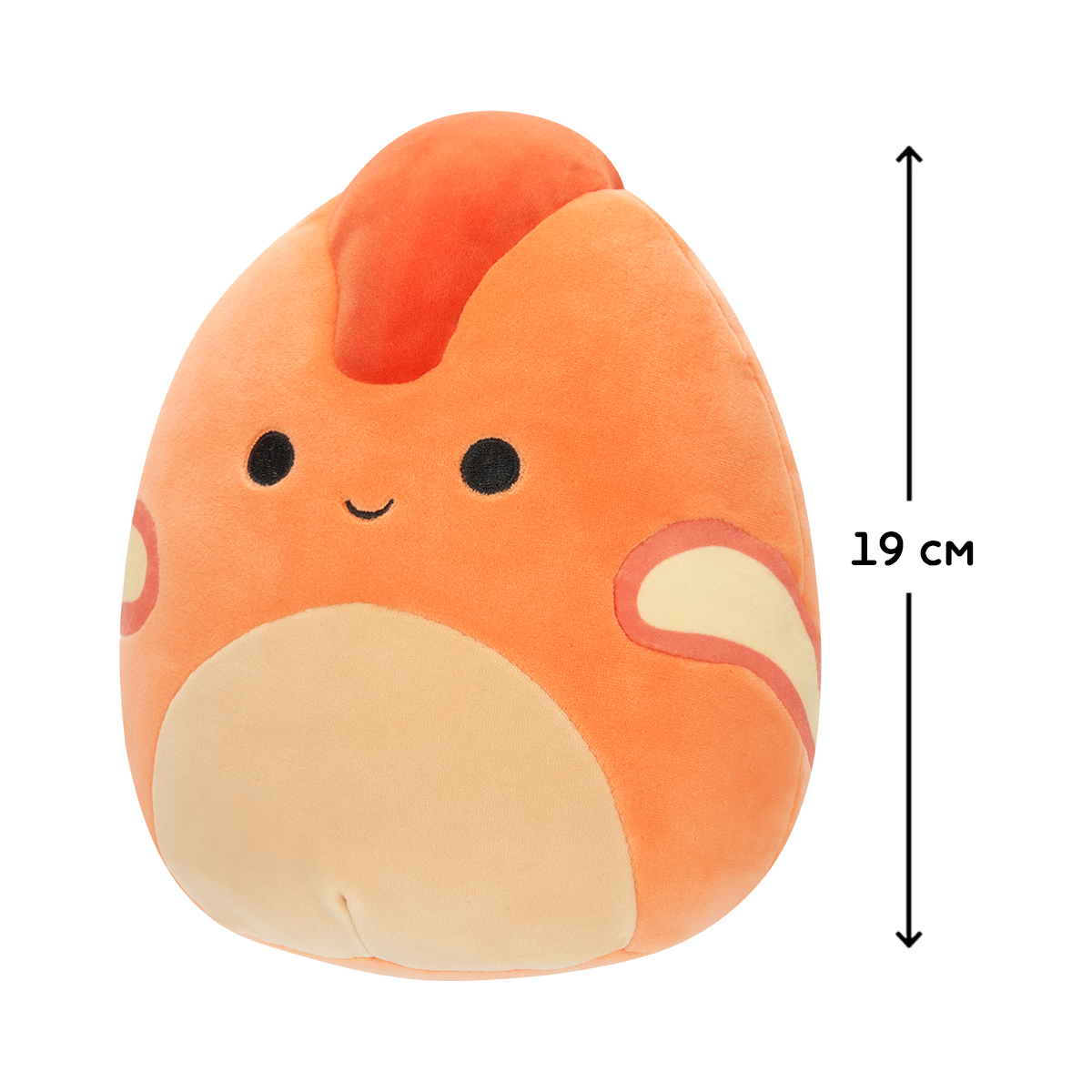 М'яка іграшка Squishmallows — Паразауролоф Нішель (Nishel the Parasaurolophus) — 19 см — превʼю 6
