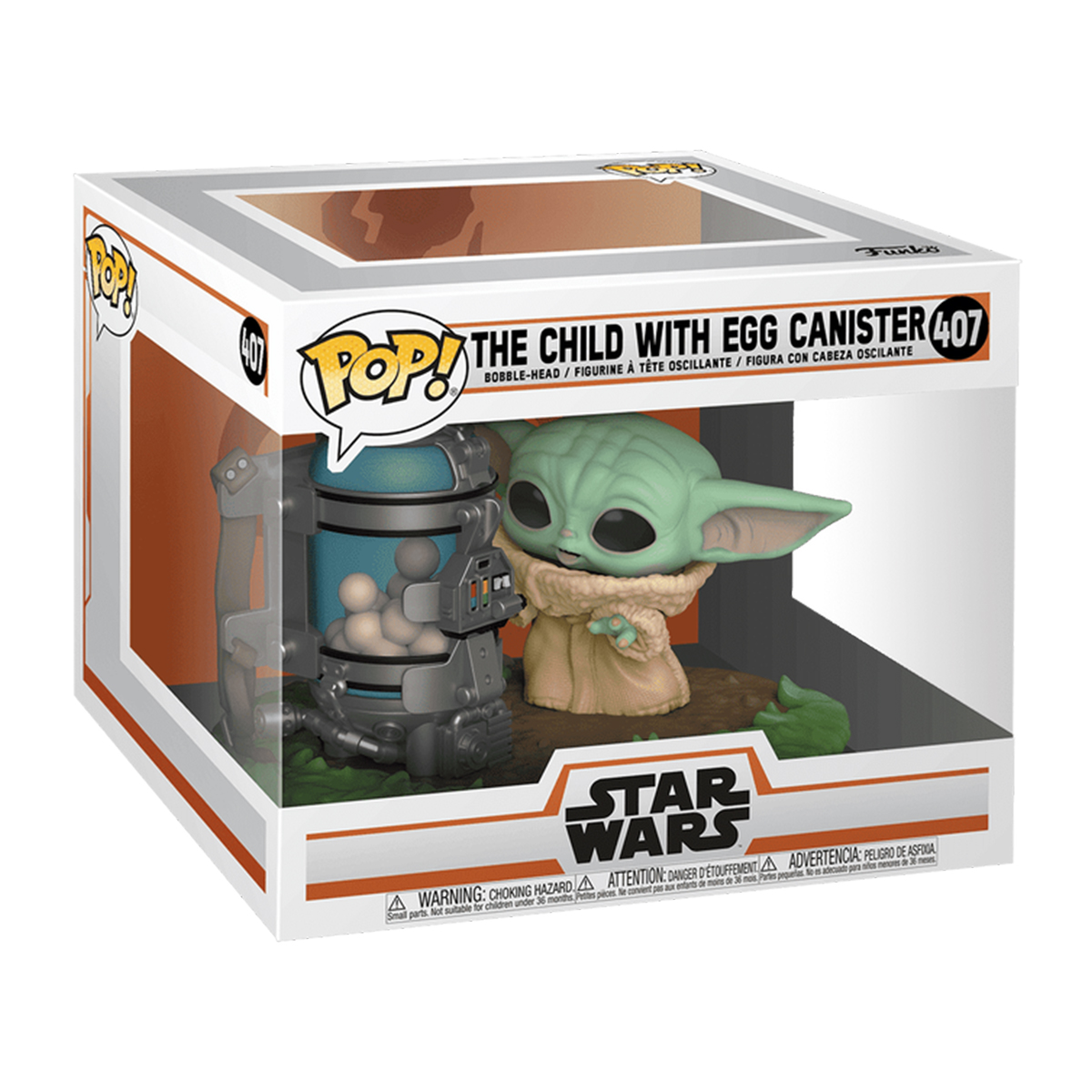 Ігрова фігурка Колекційна Funko POP The Mandalorian Grogu - Грогу Різнокольоровий — превʼю 3