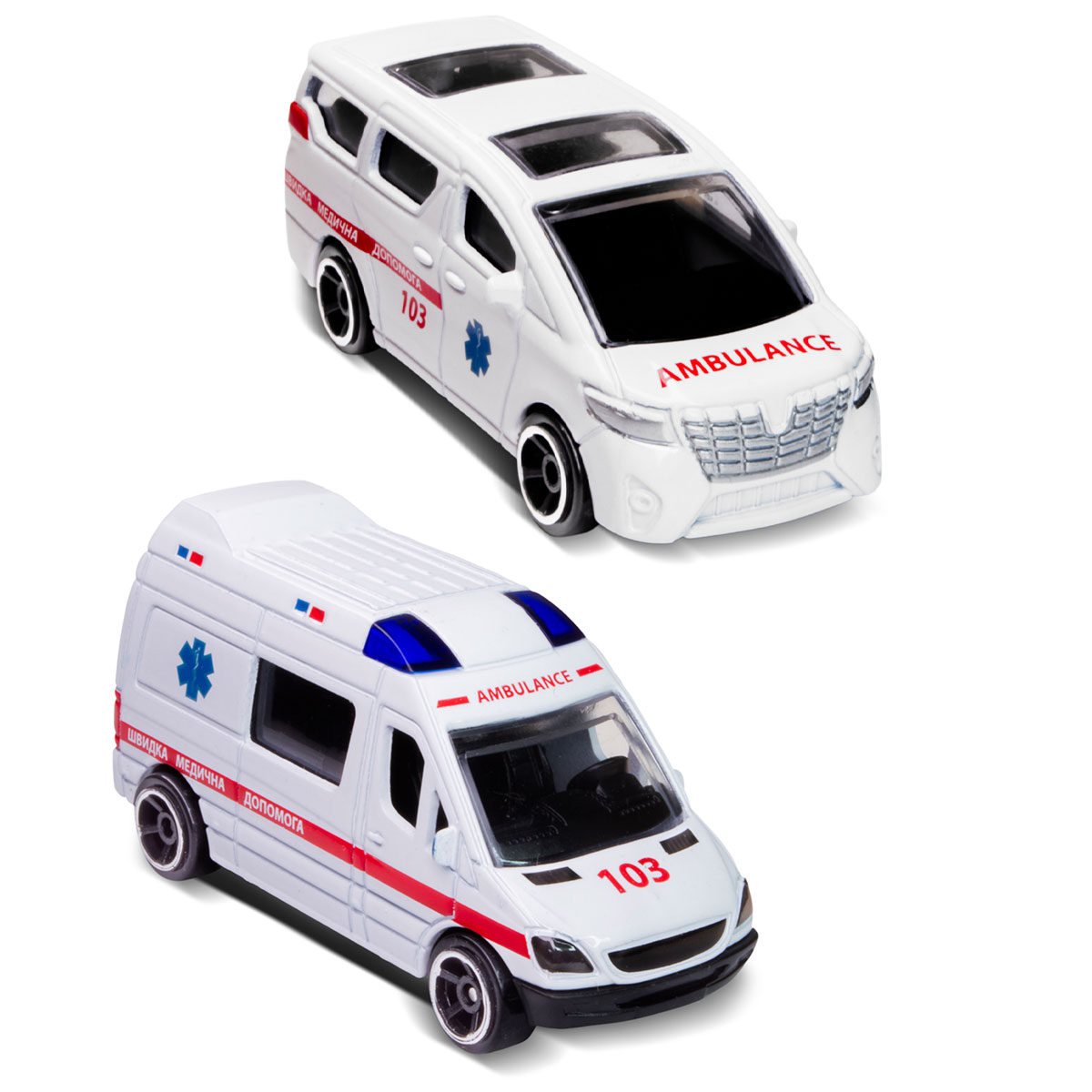 Машинка ігрова TechnoDrive Міська служба 1:64 — превʼю 27