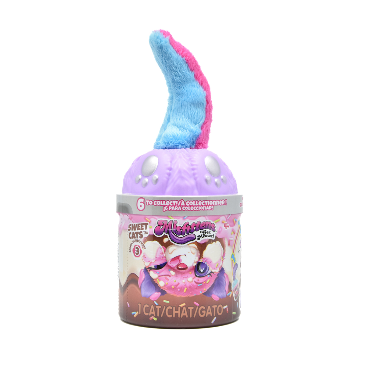 М'яка іграшка Misfittens Mini – Котик у банці (Cat in a Can) – W3 — превʼю 4