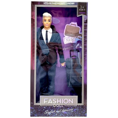 Лялька Fashion Doll хлопець з аксесуарами 29 см різнобарвна