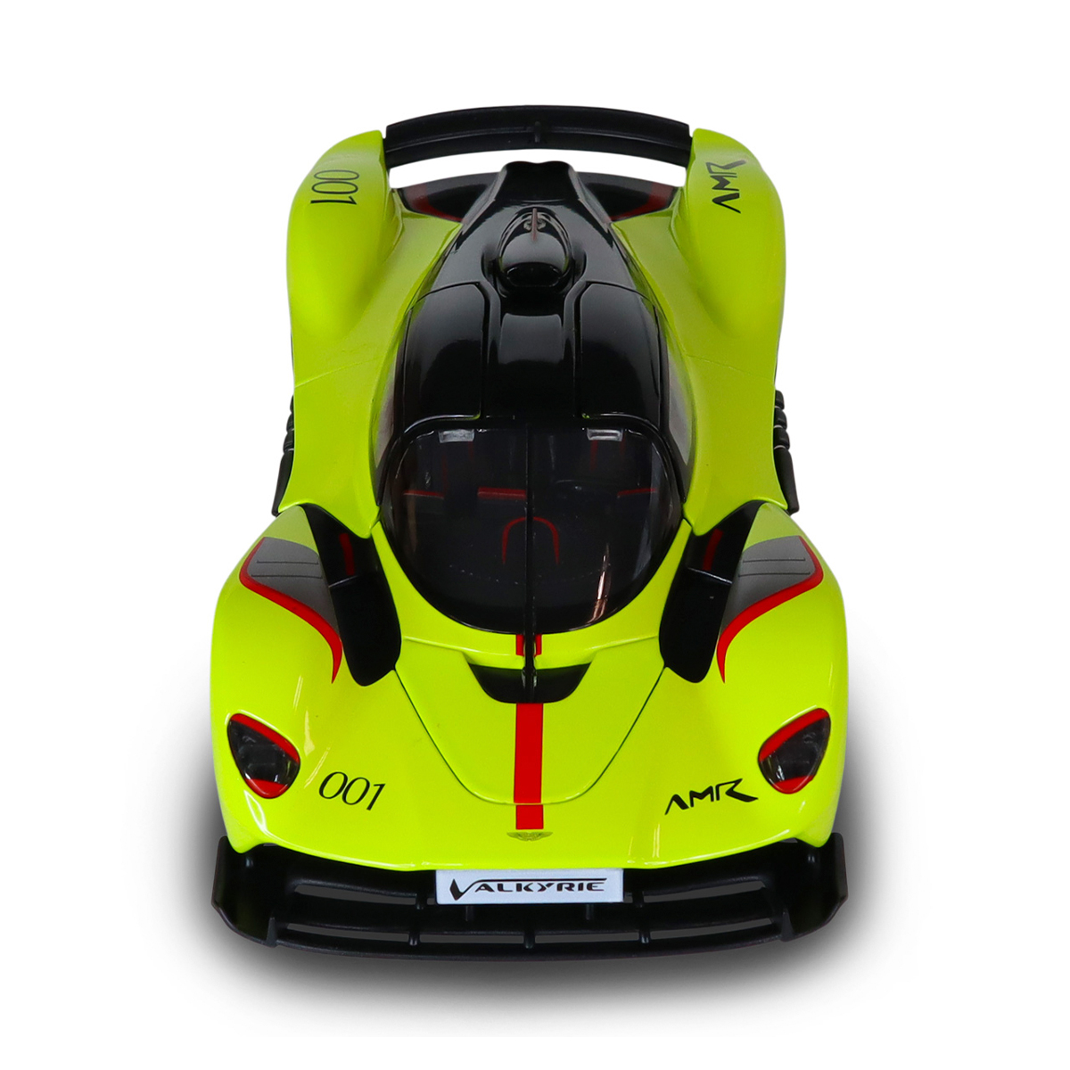 Автомодель Aston Martin Valkyrie Techno Drive 1:18 Жовта металева — превʼю 31