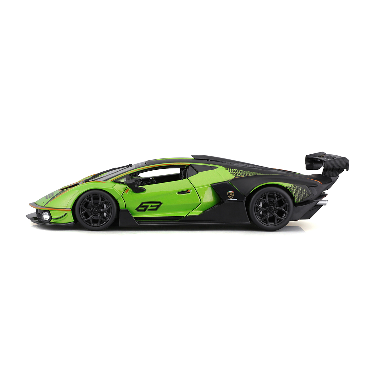 Колекційна автомодель Lamborghini Essenza SCV12 Bburago 1:24 Зелена — превʼю 13