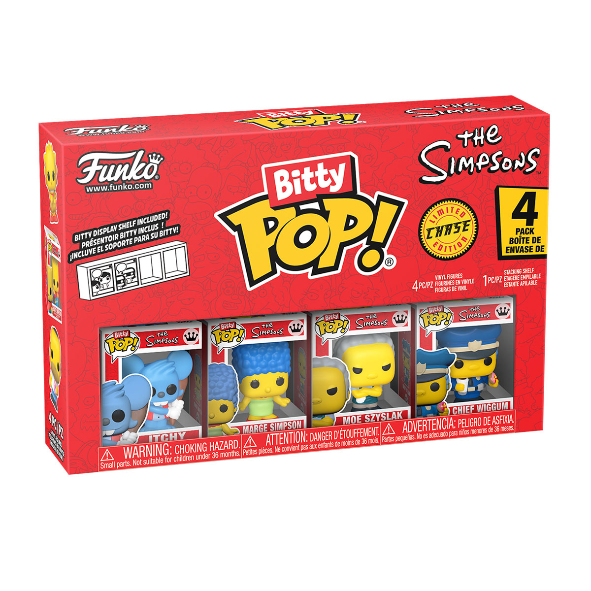 Фігурка Funko Bitty Pop — Чух (Itchy) — 2.5 см в асортименті — превʼю 6