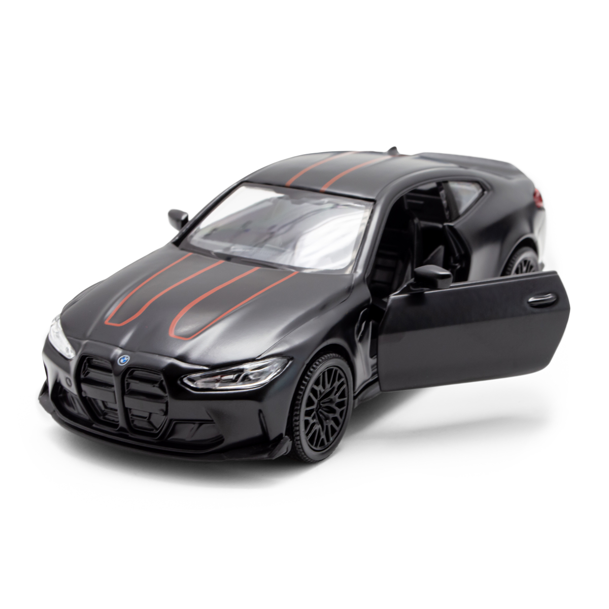 Автомодель BMW M4 CSL 2023 Techno Drive 1:38 металева Чорна — превʼю 30
