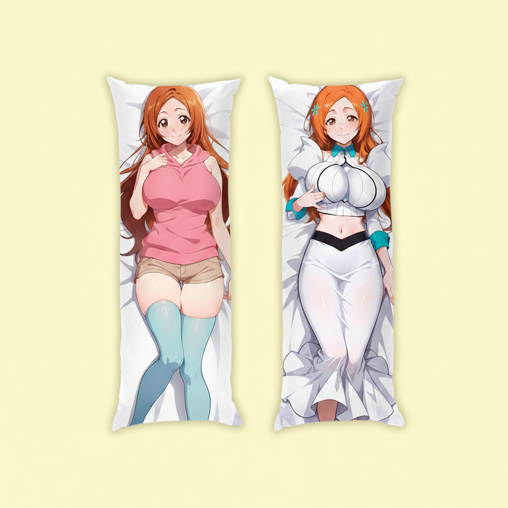 Подушка дакімакура Оріхіме Іное Orihime Inoue Бліч Bleach 13х34 см — превʼю 3