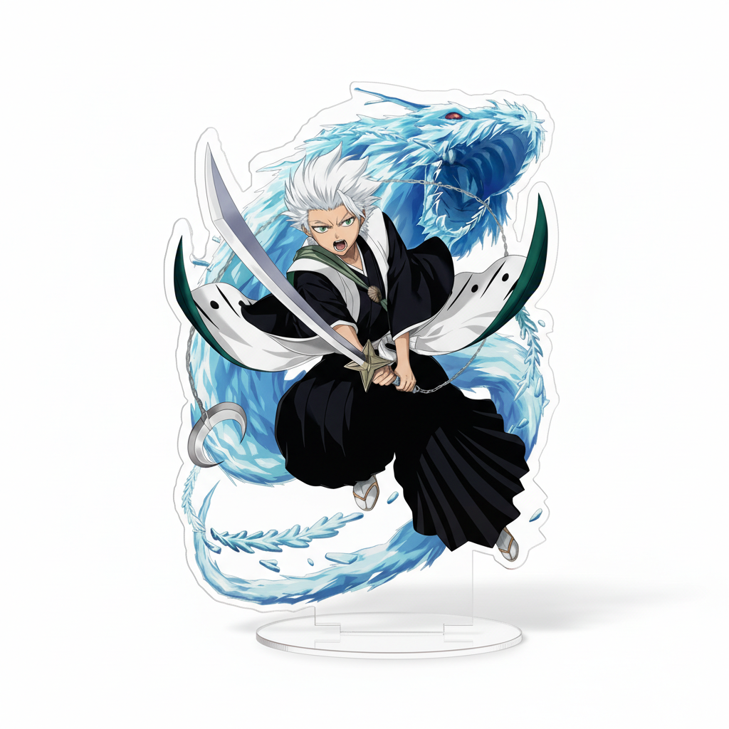 Акрилова фігурка Хіцуґая Тосіро Hitsugaya Toshiro Бліч Bleach 150 x 50 мм — превʼю 3