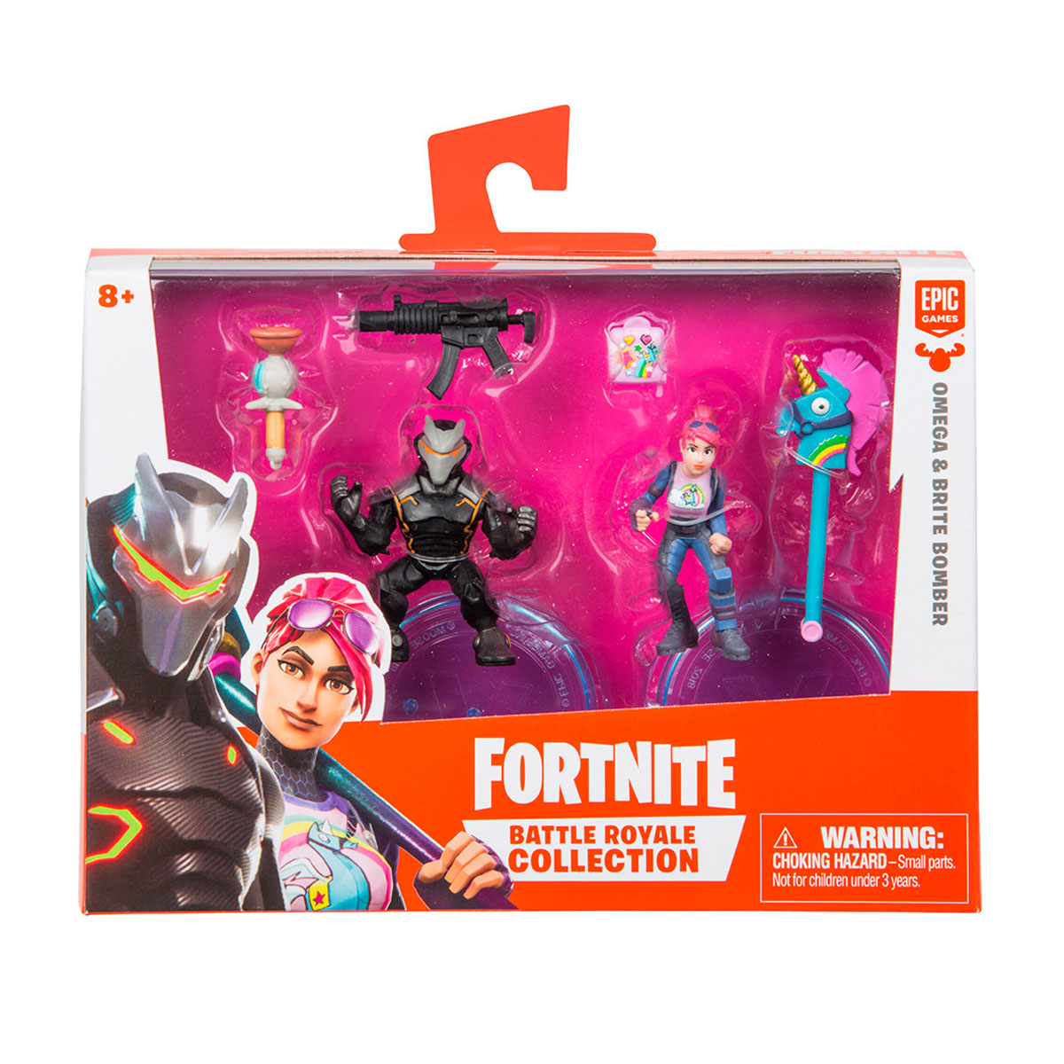Набір ігрових фігурок Fortnite Бомбістка-Ідеалістка та Омега 2 шт — превʼю 5