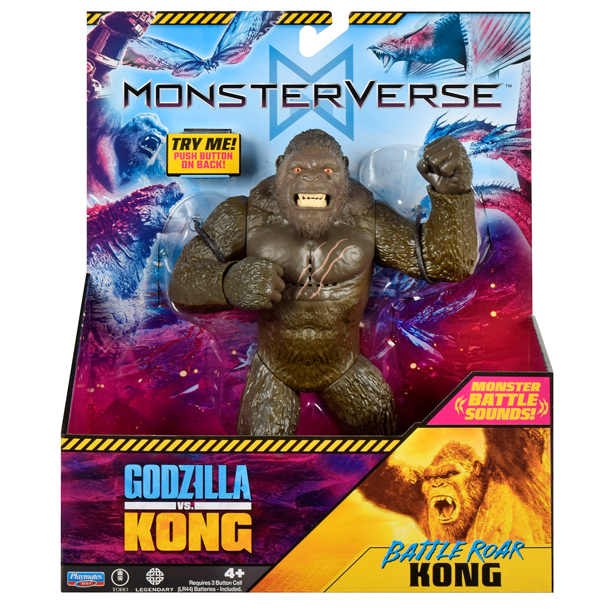 Фігурка Godzilla vs Kong Конг зі звуковими ефектами — превʼю 12