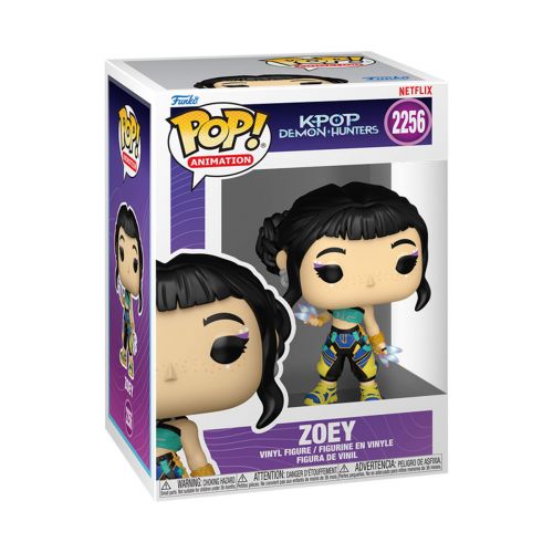 Фігурка Funko Pop Кейпоп-мисливиці на демонів Зої вінілова 10 см Різнобарвна — превʼю 2