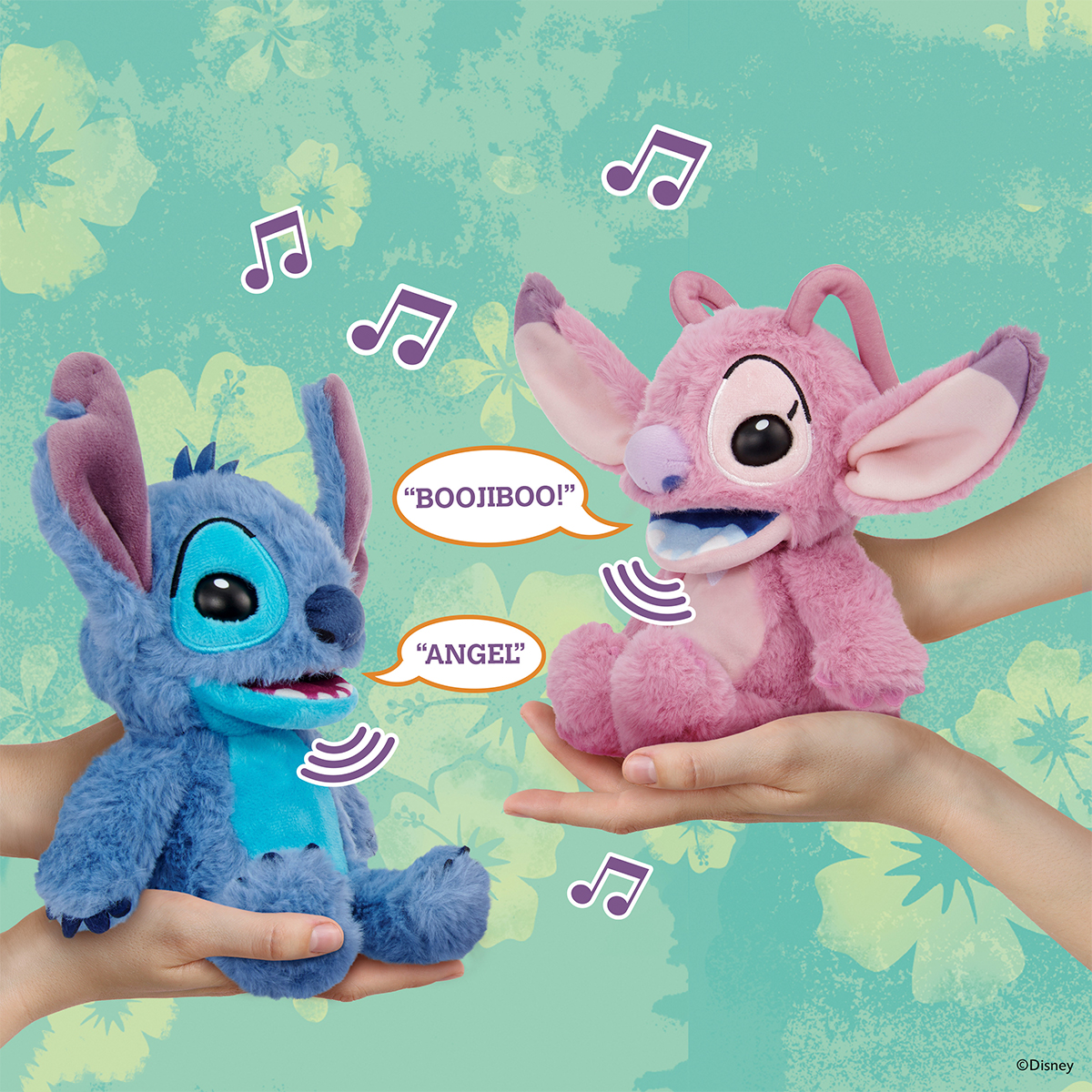 М'яка іграшка Puppetronic by Real FX Palm – Стіч (Stitch) – Disney — превʼю 10