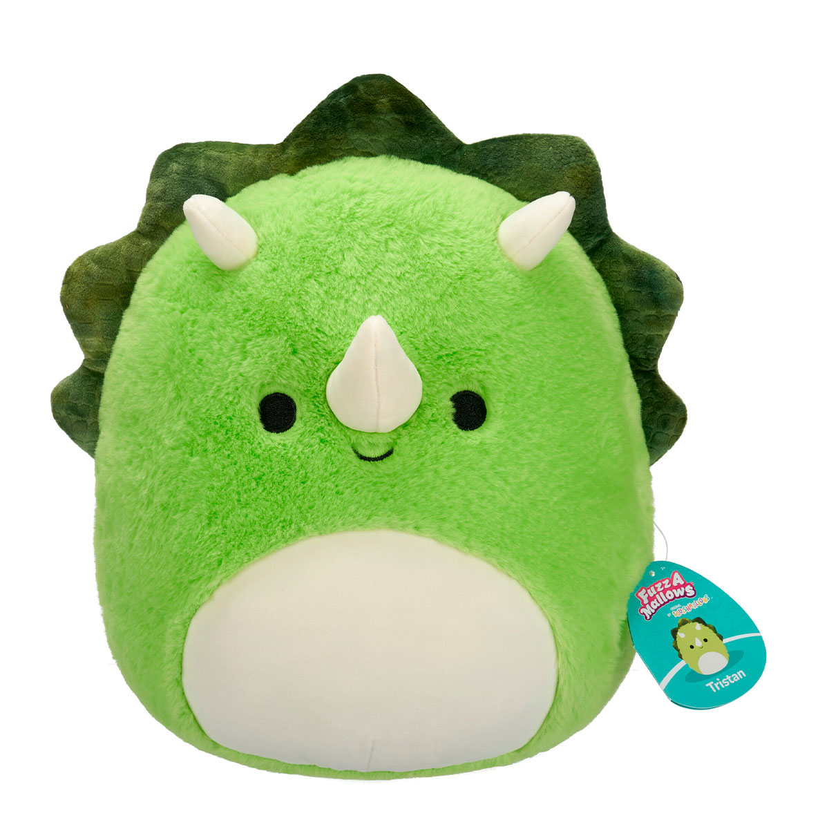 М'яка іграшка Squishmallows - Тріцератопс Трістан (Tristan) - 30 см — превʼю 14
