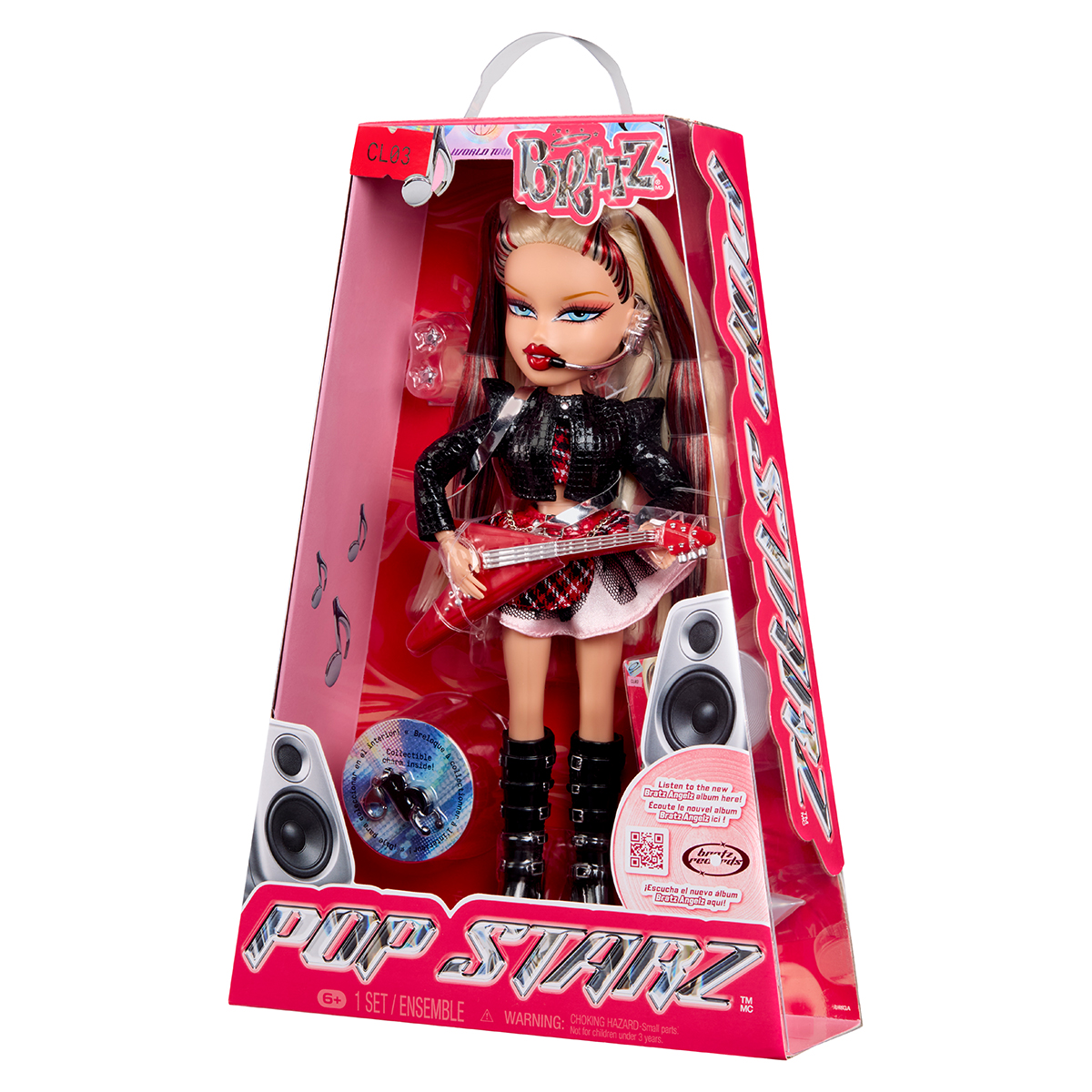 Лялька Bratz Pop Starz Хлоя з гітарою та аксесуарами 15 точок артикуляції — превʼю 16