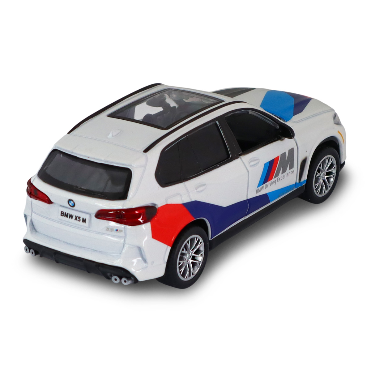 Автомодель BMW X5 M Techno Drive металева 1:43 Біла — превʼю 26