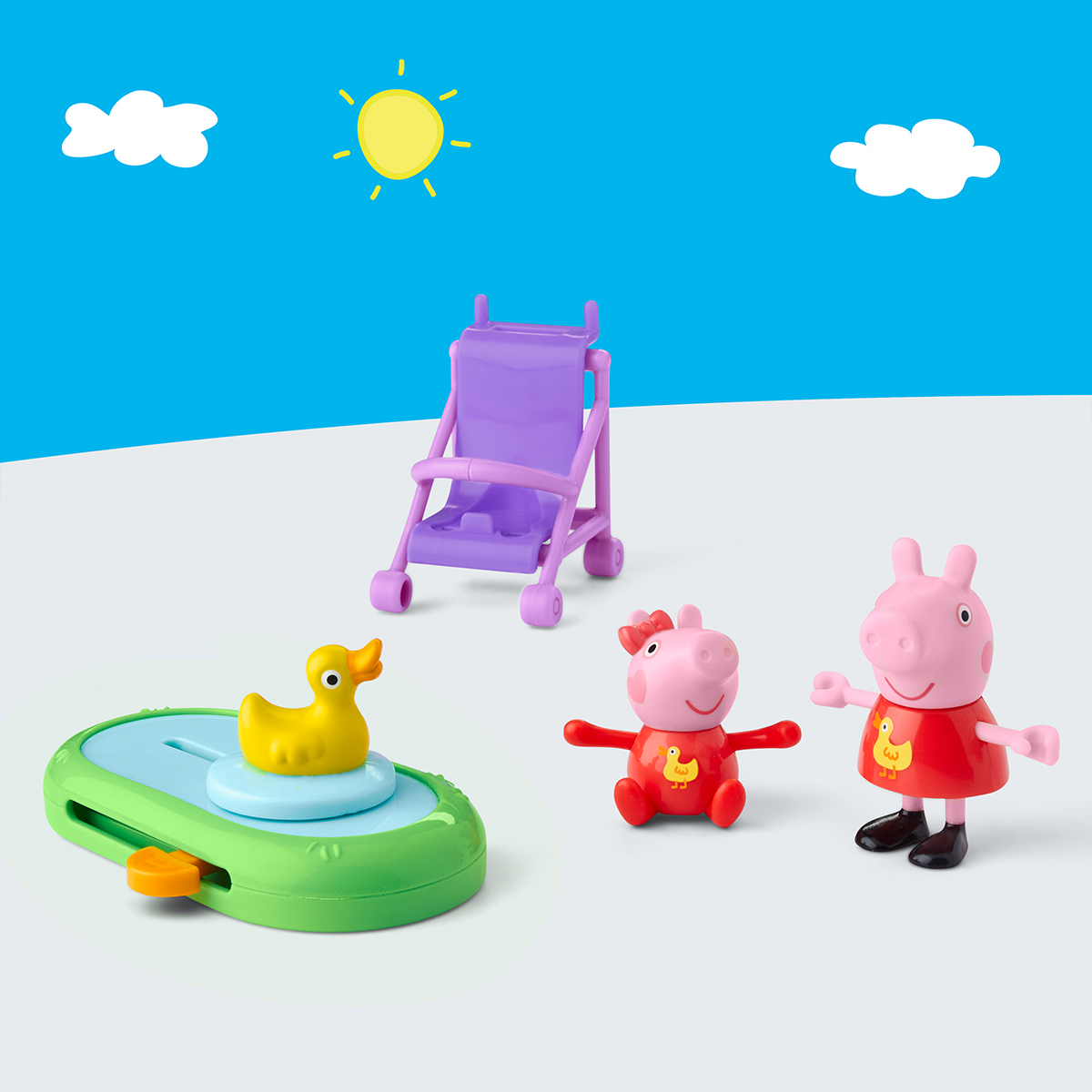Ігровий набір Peppa Pig Моменти з Пеппою Сестрички на прогулянці з візочком — превʼю 13