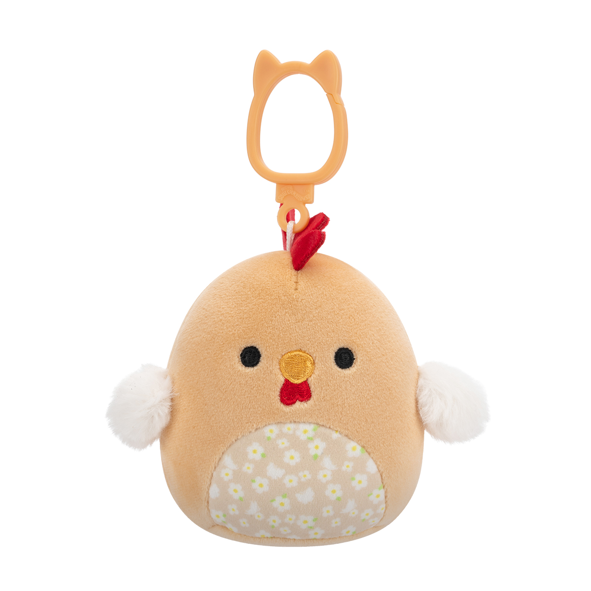 М'яка іграшка на кліпсі Squishmallows – Півник Руті (Rooster Rutie) — превʼю 8