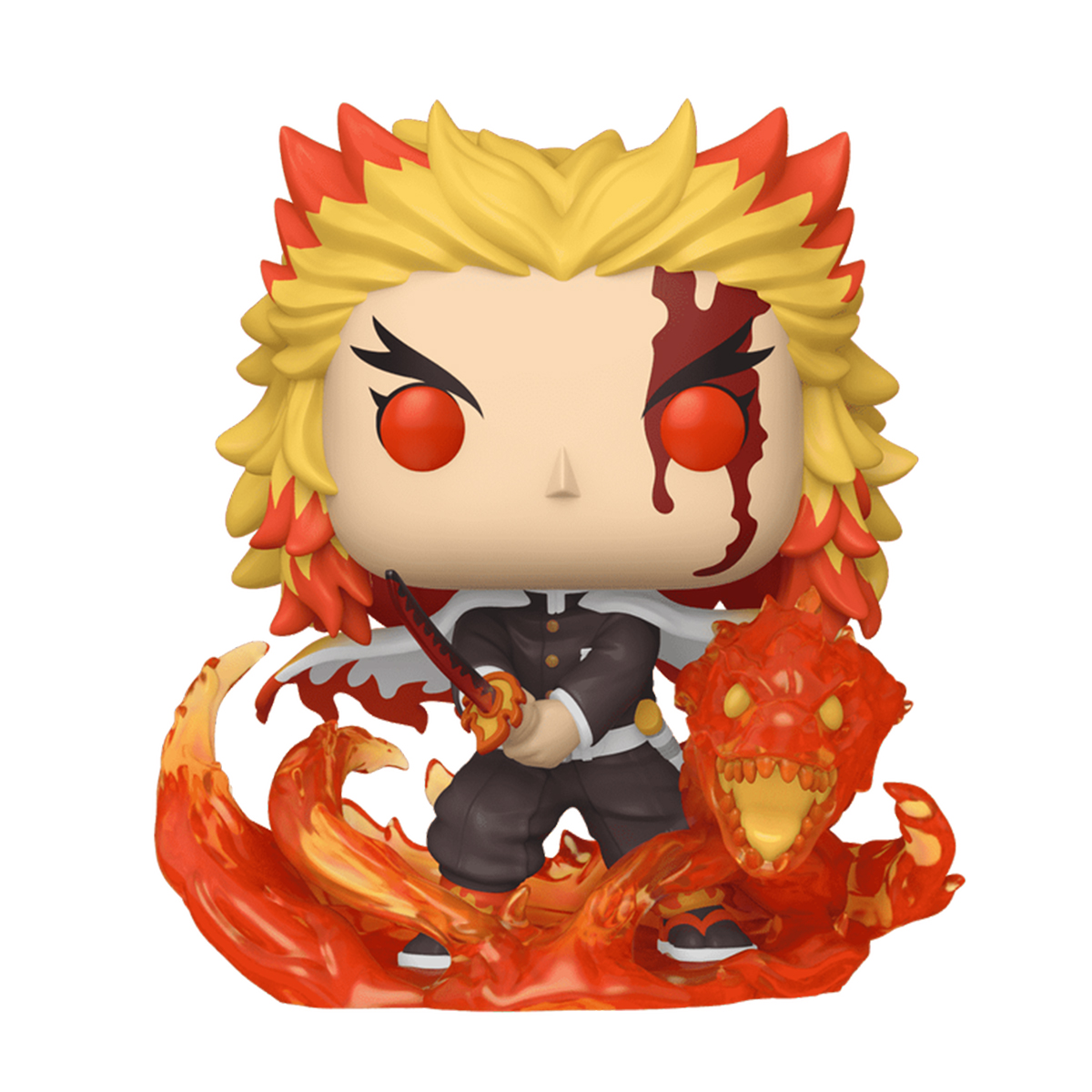 Колекційна ігрова фігурка Funko POP Demon Slayer - Kyojuro Rengoku 9 стиль — превʼю 4
